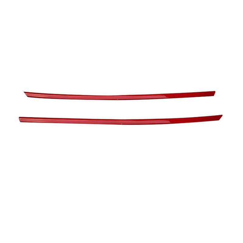 Car Front Bumper Grille Trim Grill Decoration Strip ABS Plastic Covers for VW Golf 8 MK8 2020-2023 Accessories Easy Installation red