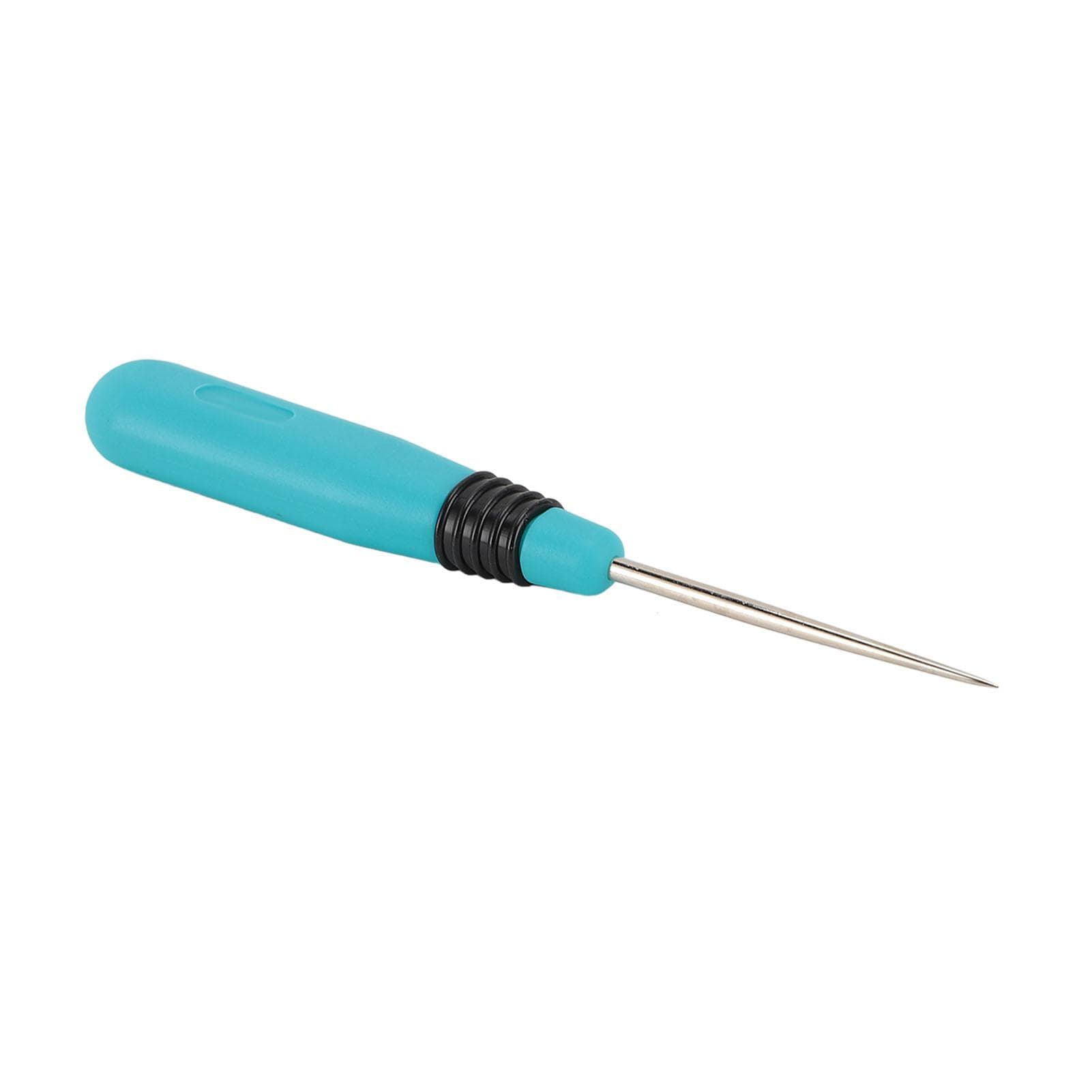 3 Pcs Sewing Awl Non Slip Ergonomic Thick Steel Awl Tool for Handicrafts Leather Works