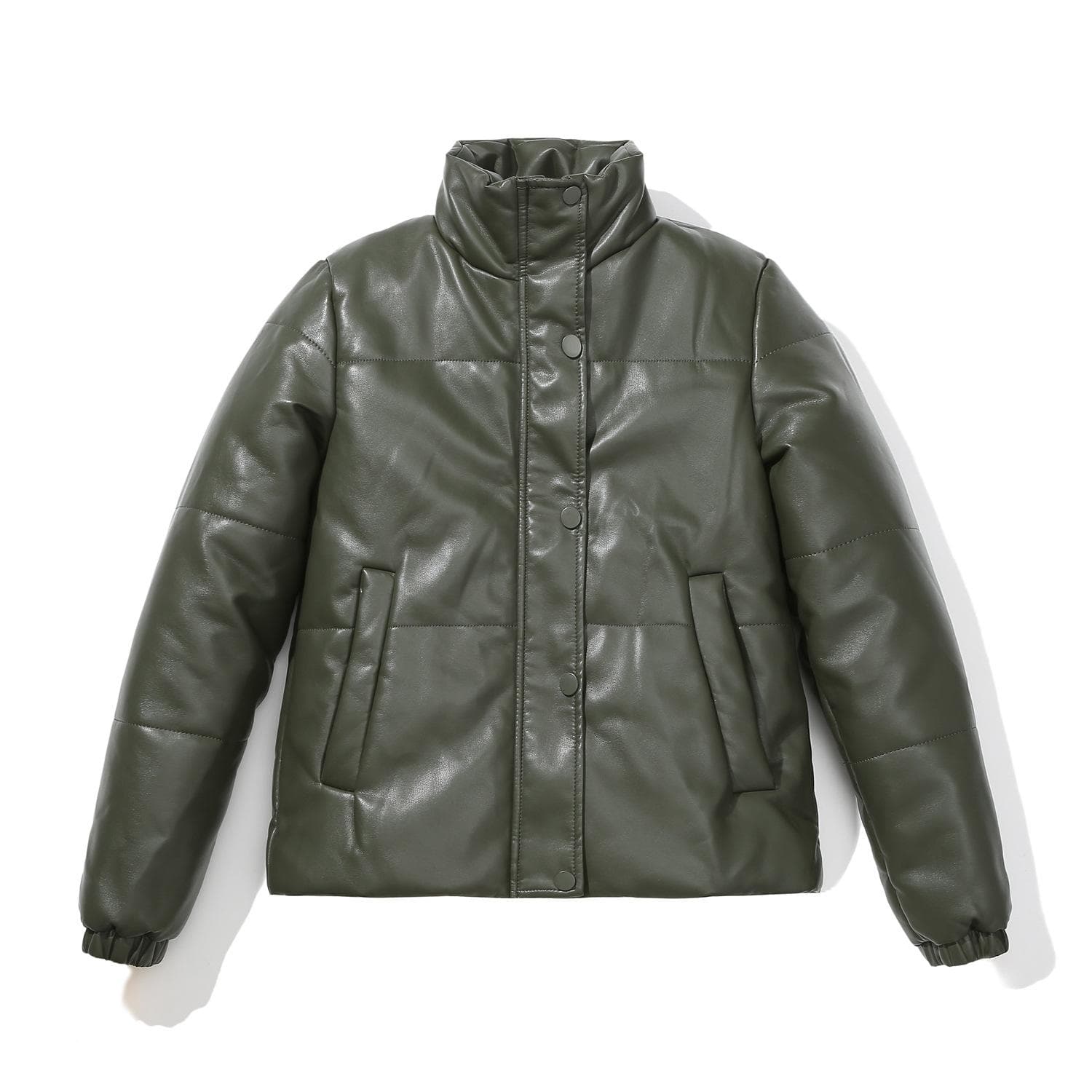 New Autumn and Winter Short Leather Jackets for Women, European and American Thickened Cotton Coats, Bread Coats 3XL
