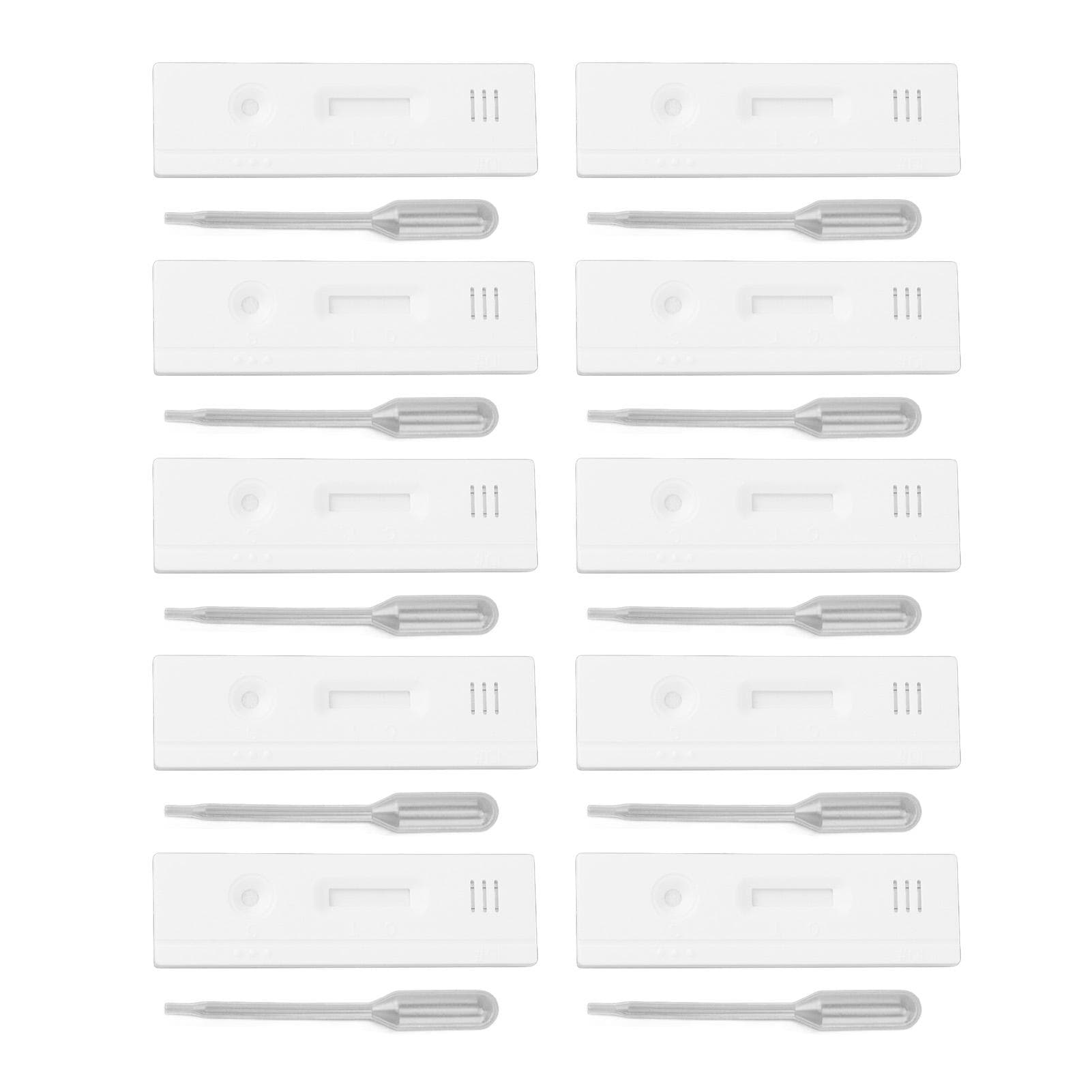 10 Set Cow Pregnancy Test Strips High Accuracy Quick Detection Simple Operation Cow Early Pregnancy