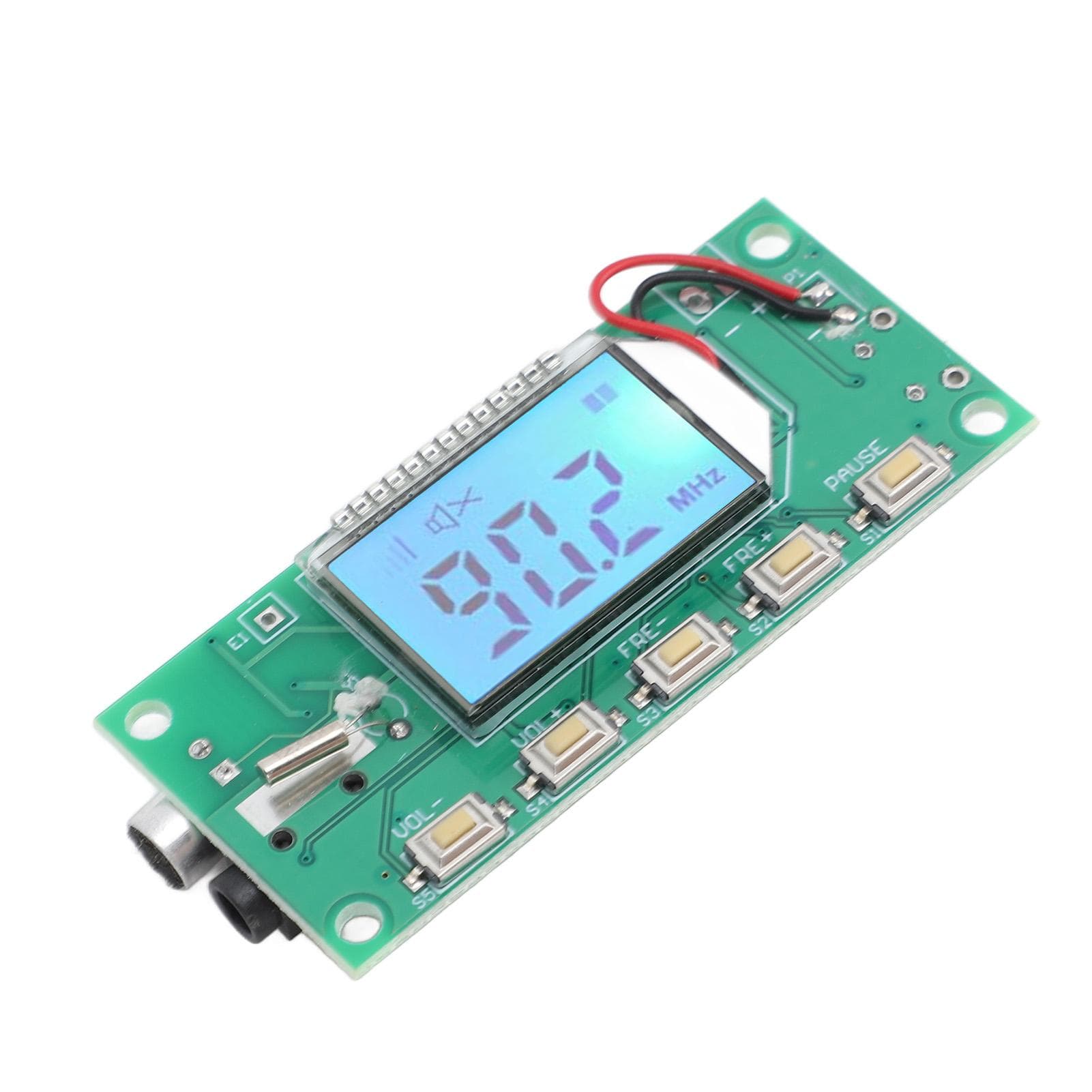 DSP PLL FM Transmitter Board Digital Frequency Modulation Module for Stereo Wireless Microphone