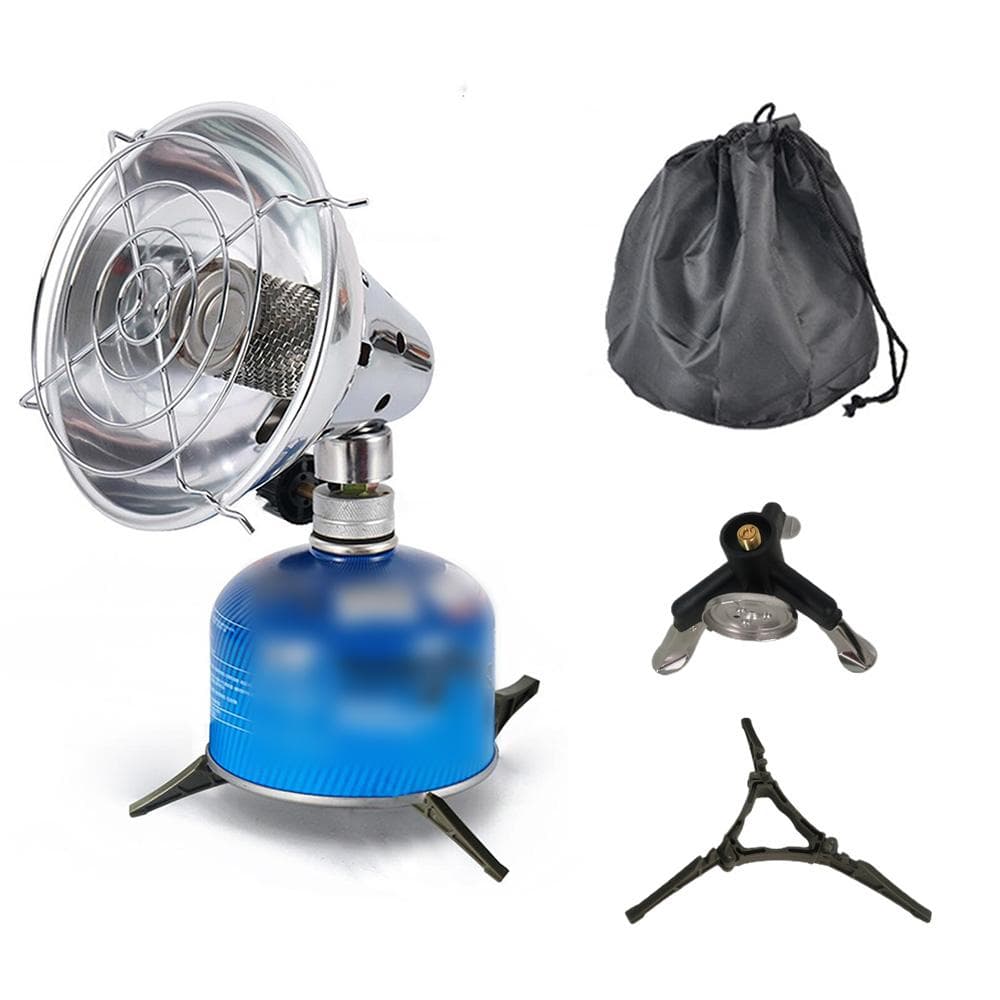 Mini Camping Gas Heater Rapid Heating Energy Heater Portable Tent Heater with Storage Bag C