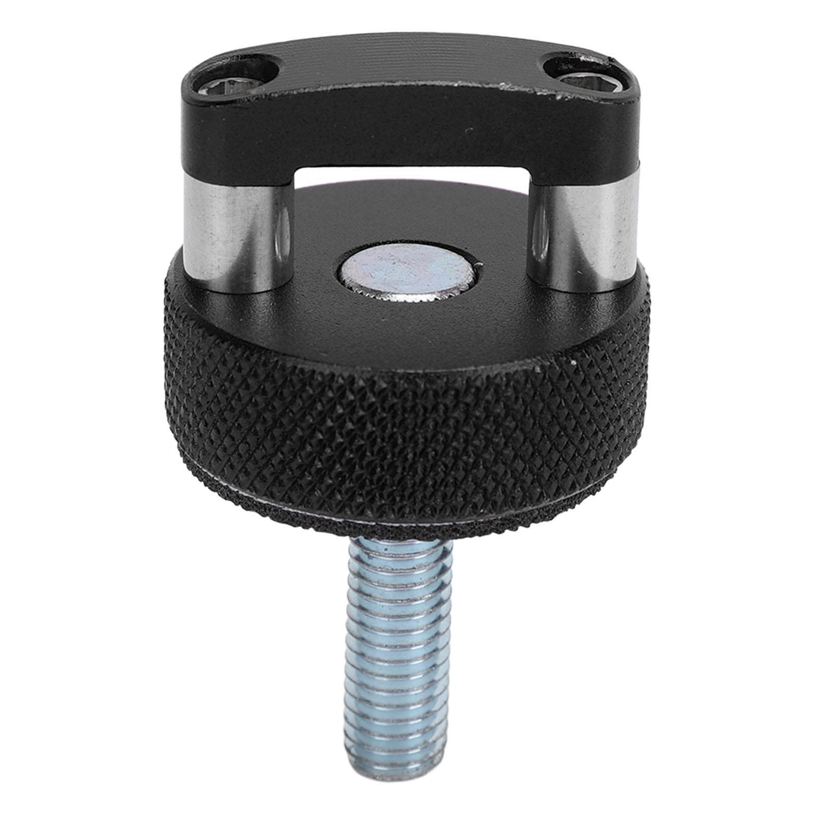 8PCS Hard Top Quick Removal Fastener Thumb Screw Steel Billet Aluminum M8 1.25 Thread Integrated D black