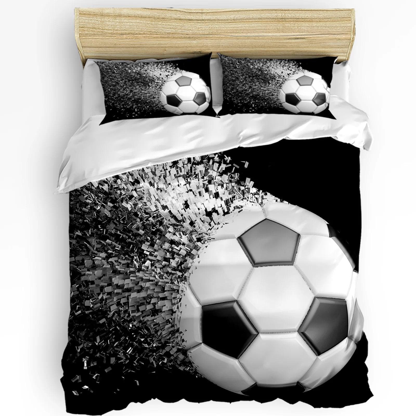 Flame Basketball Ball Box Printed Comfort Duvet Cover Pillow Case Home Textile Quilt Cover Boy Kid Teen Girl 3pcs Bedding Set EU single(135x200cm)