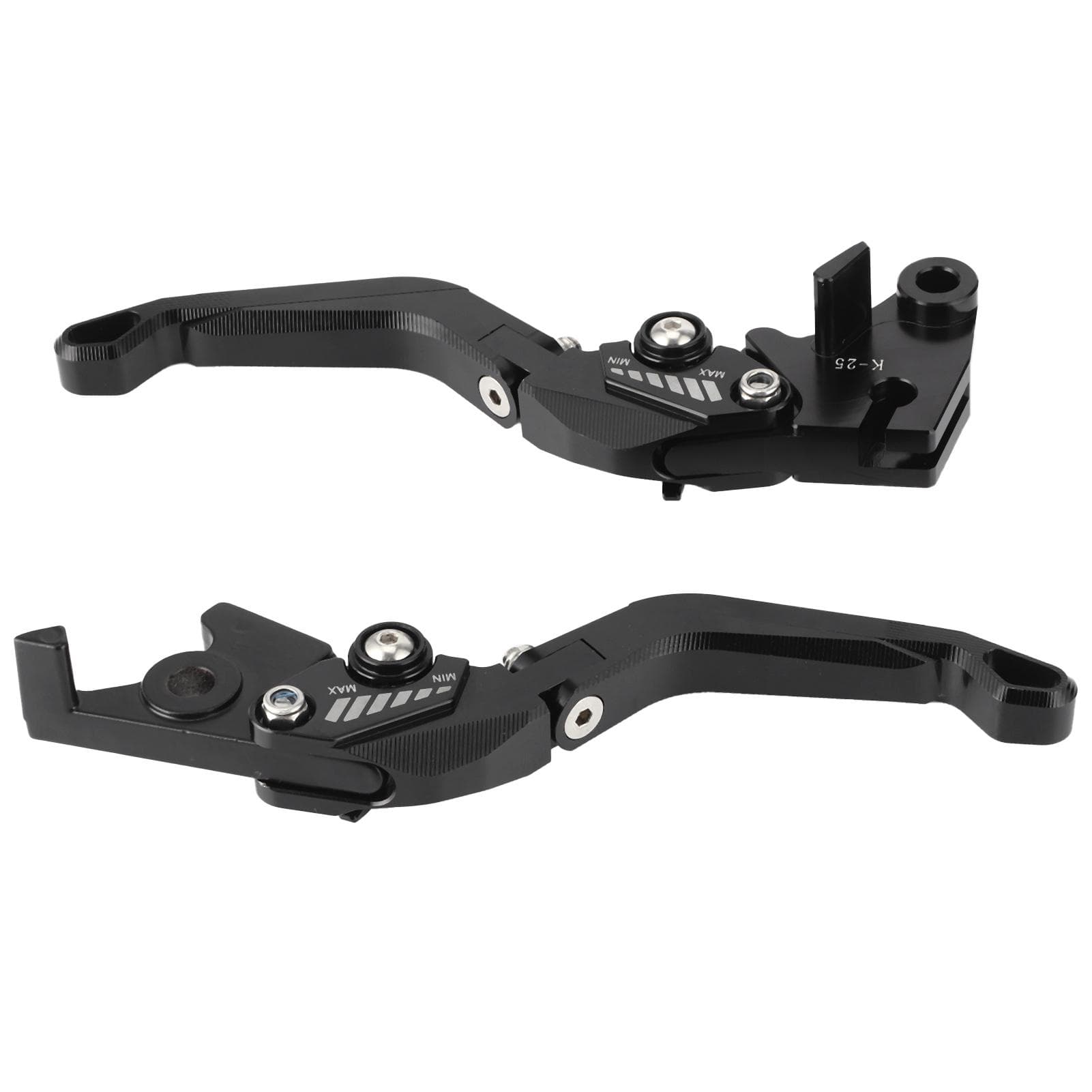 2pcs Brake Clutch Lever Handle 6 Position Adjustable Fit for Kawasaki NINJA 300RZ300250R400