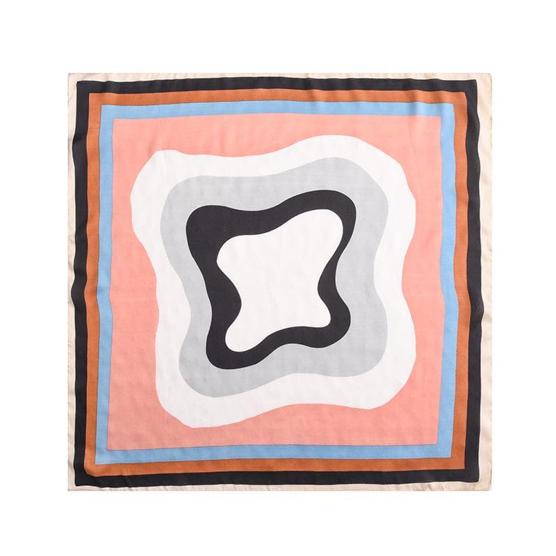 Colorful Spliced Scarves for Women, Sweet 70 Square Scarves, Square Scarves, Shawl Scarves 70*70CM