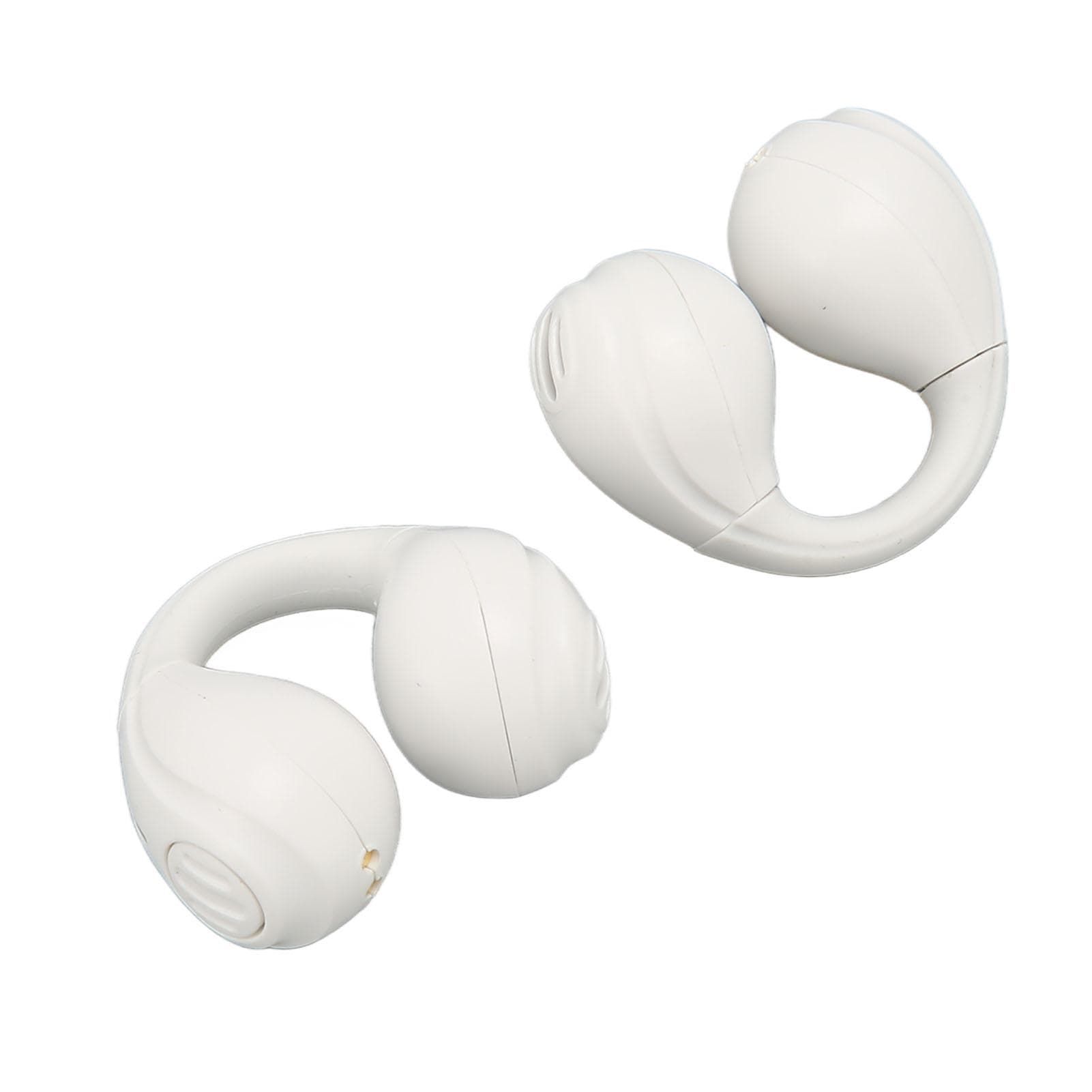 Clip On Earbuds Bluetooth 5.3 IPX4 Waterproof Bone Conduction Noise Reduction Wireless Open Ear