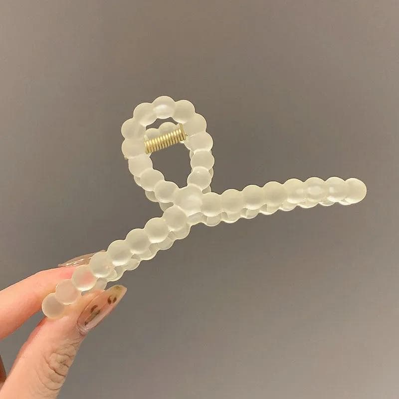 Transparent Hair Clip Claws for Women Girls Summer Sweet Crab Hair Barrettes Hairpins Headwear Party Hair Accessories Hairpins yellow