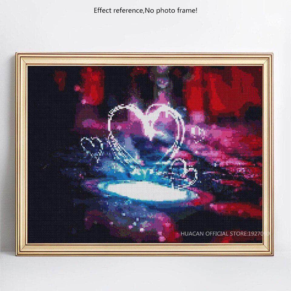5D DIY Cross Stitch Diamond Painting Scenic Full Round Diamond Embroidery Full Display 20X30CM