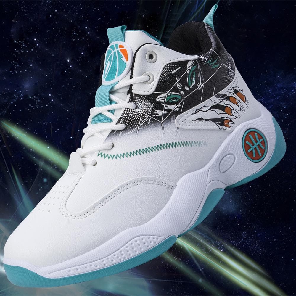 Men's Sports Shoes Cross-border Men's Shoes Spring New Leather Breathable Casual Shoes Fashion All-match Comfortable Basketball Shoes 44