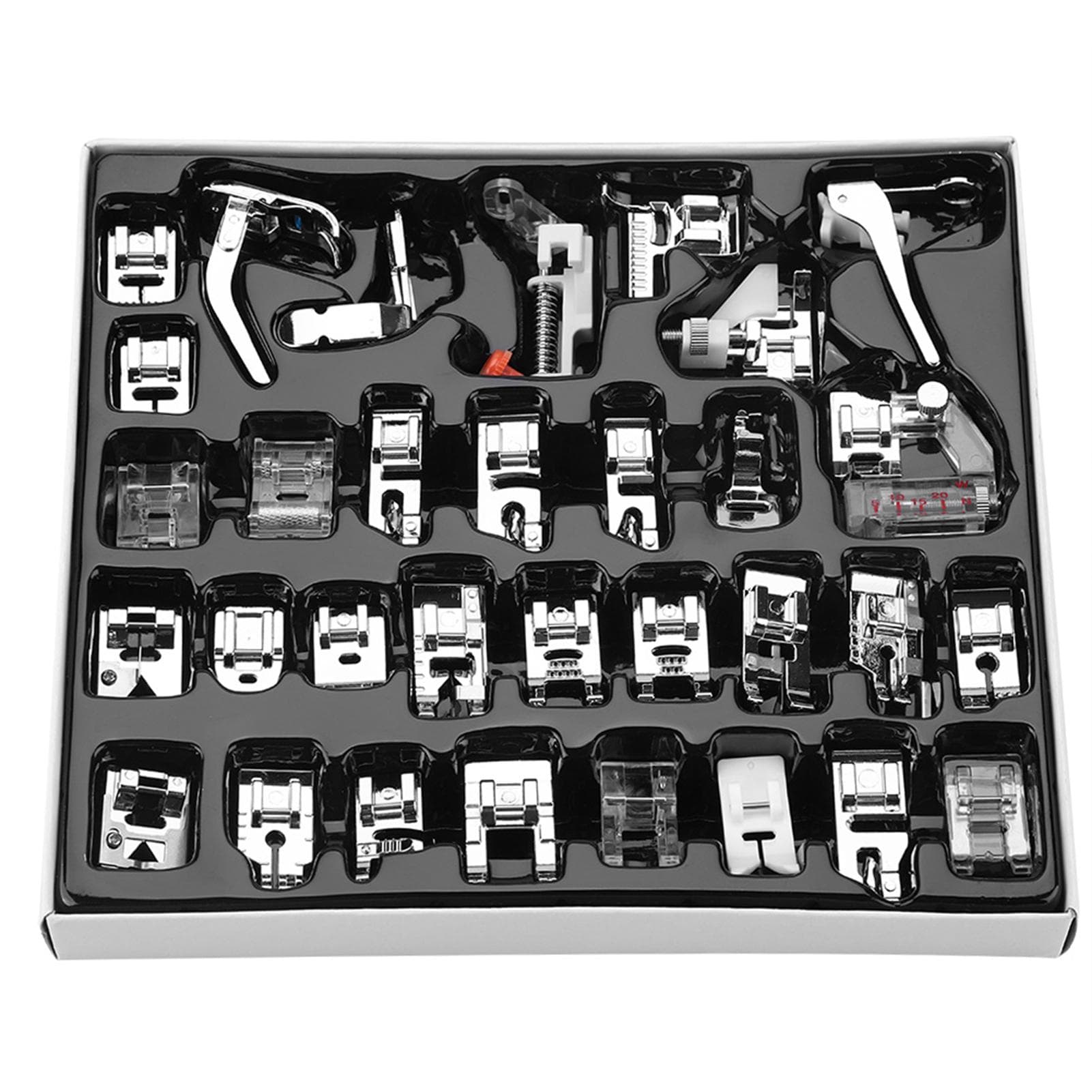 32pcs/set Stitching Walking Foot Presser Feet Kit Household Sewing Machine Accessory