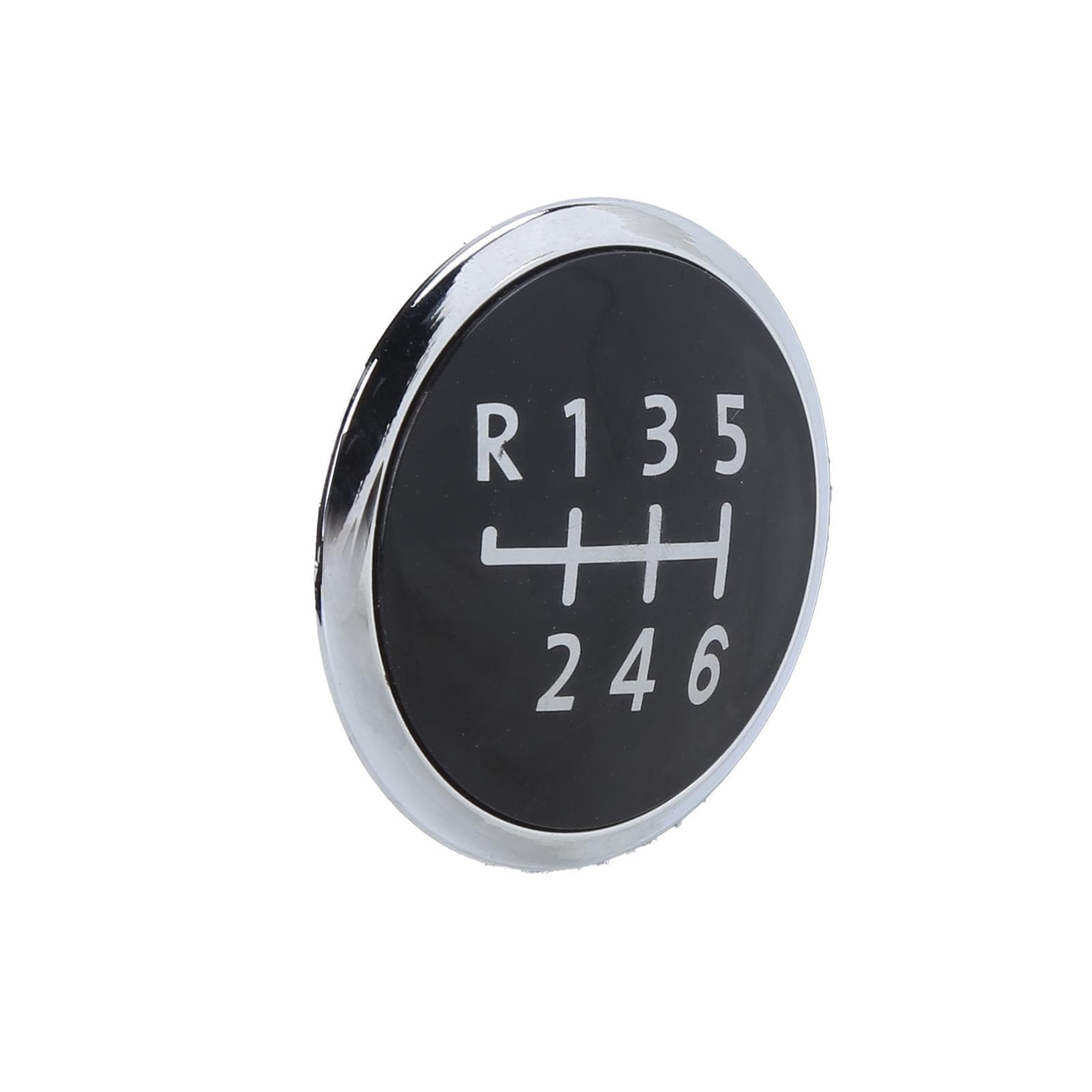 6 Speed Gear Shift Knob Cover Cap Black ABS Replacement for T5 Transporter 2003?2010