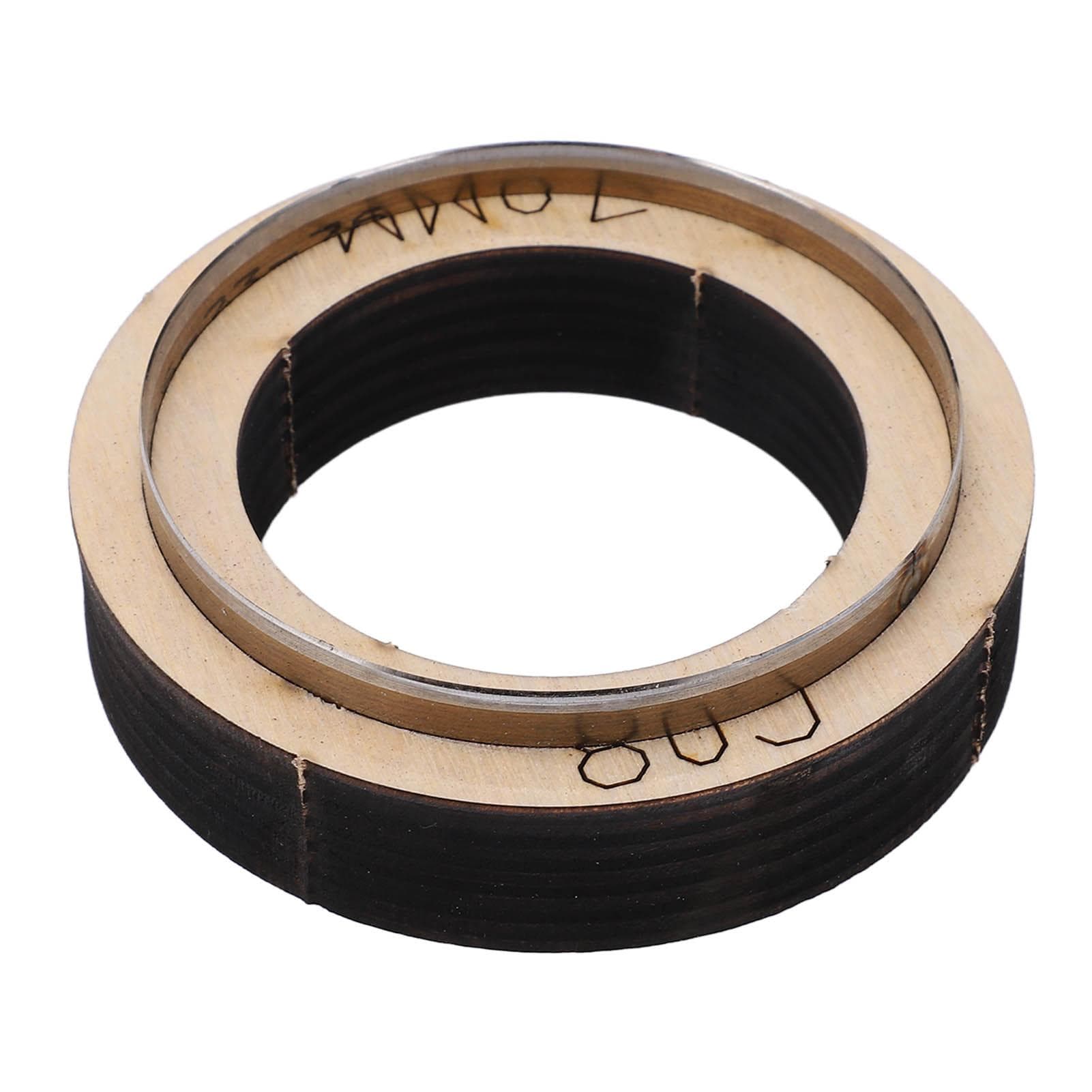 Leather Die Cutter Hand Crafted Reusable Portable Leather Cutting Die Strip with Extra Thick Wood