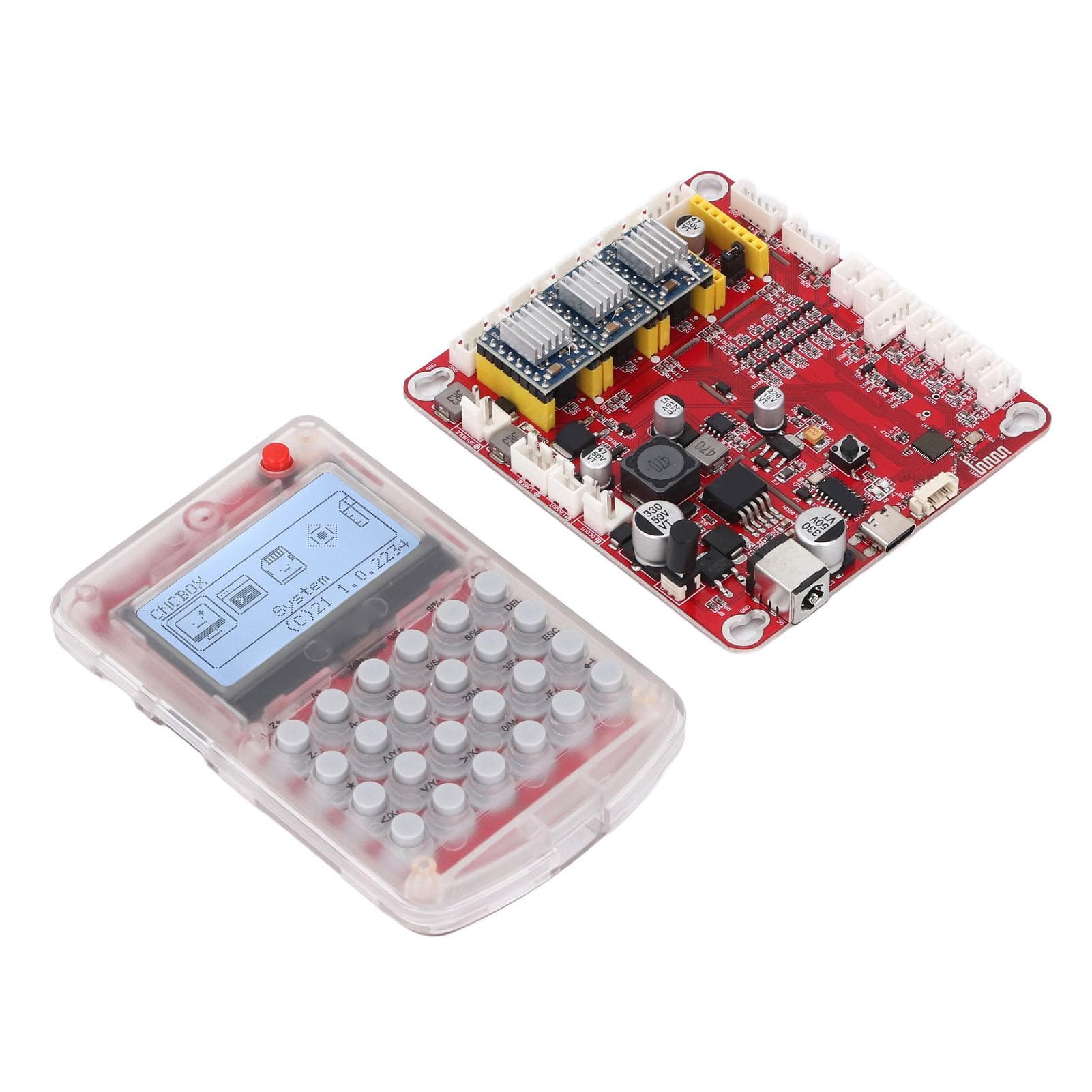 Engraving Machine Offline Controller Kit 24 Keys 3 Axes Offline CNC Controller Board Kit 12V36V