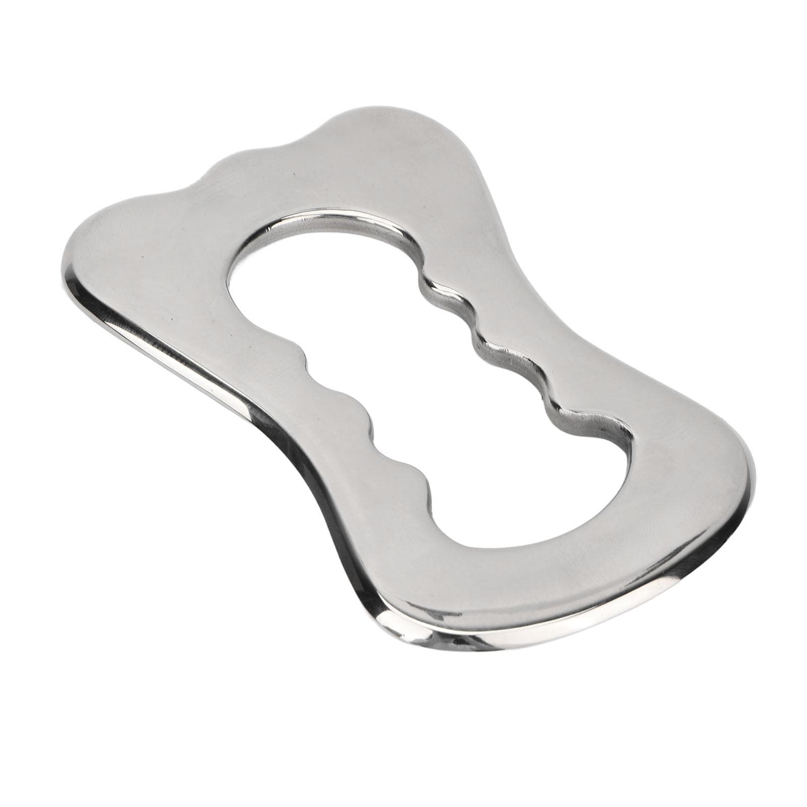 Stainless Steel Gua Sha Board Ergonomic Fatigue Soreness Relief Scraping Massage Tool For Neck Back