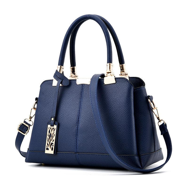 Women's Bags Tide Elegant Handbag Shoulder Messenger Bag Fashion Casual Women's Bags 30cm*15cm*19cm dark blue