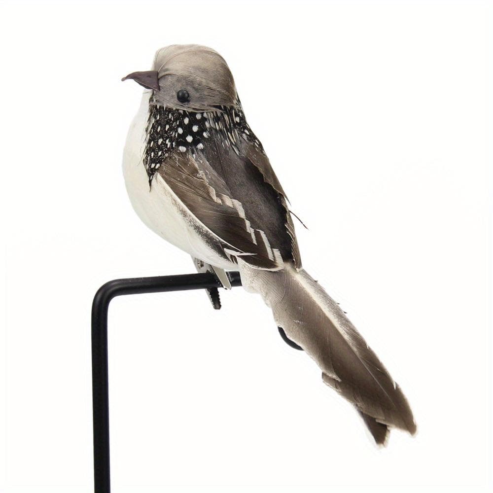 1pc DIY Cute Artificial Bird Foam Vividly Feather Mini Tit Craft Birds Emulation Decoration Model Sparrow