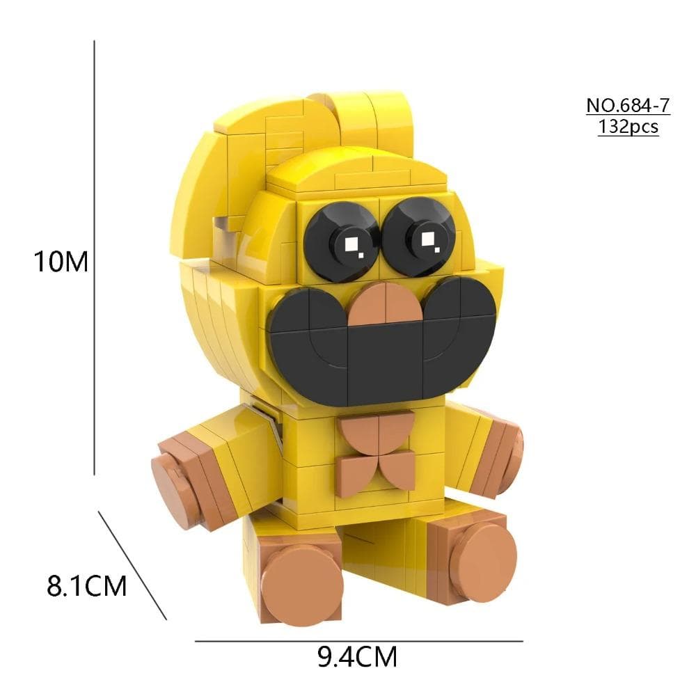 Smiling Critters Dog day And Catnap Building Blocks Set Cat Nap Dog Day Catnat Bricks Gift for Children