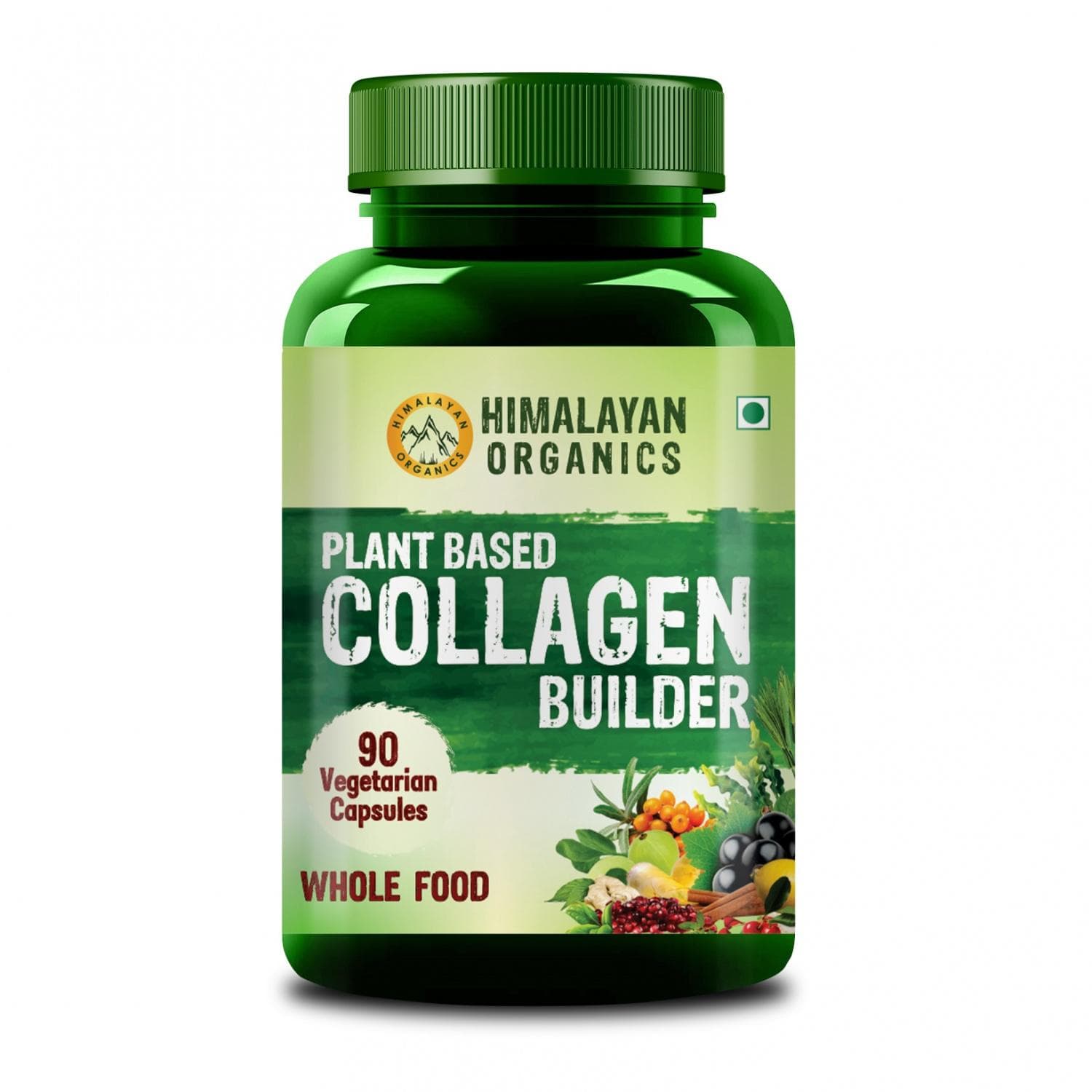 Collagen booster (90 cap), Plant Based Collagen Builder, Himalayan Organics 90 cap
