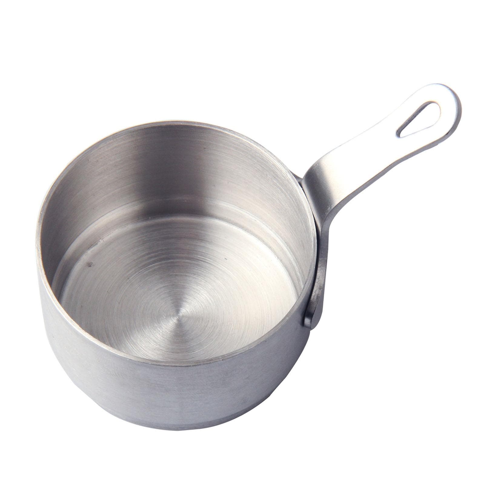 Stainless Steel Sauce Cup Mini Dipping Sauce Bowl Condiment Container with Handle for Restaurant S Small