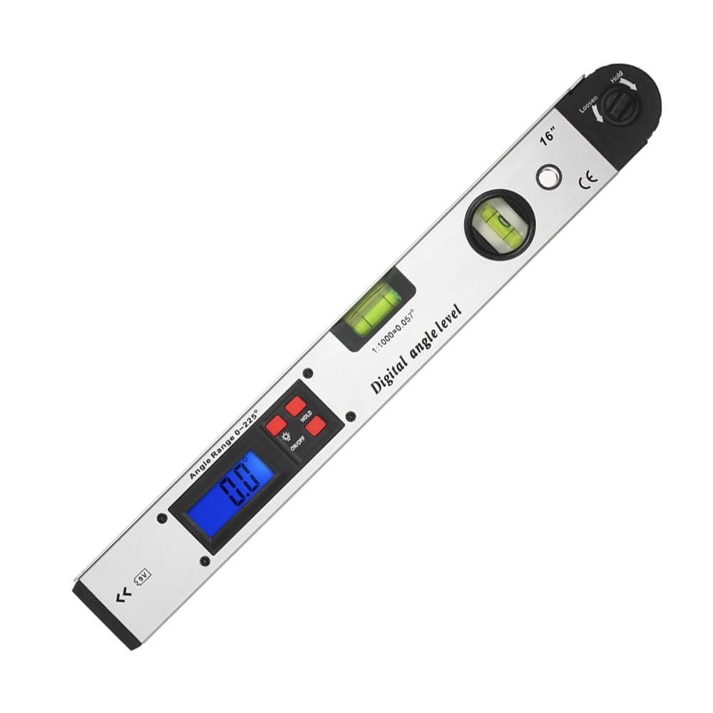 0-225 Degree Digital Angle Level Meter Angle Finder Gauge 400mm 16inch Electronic Protractor multicolour