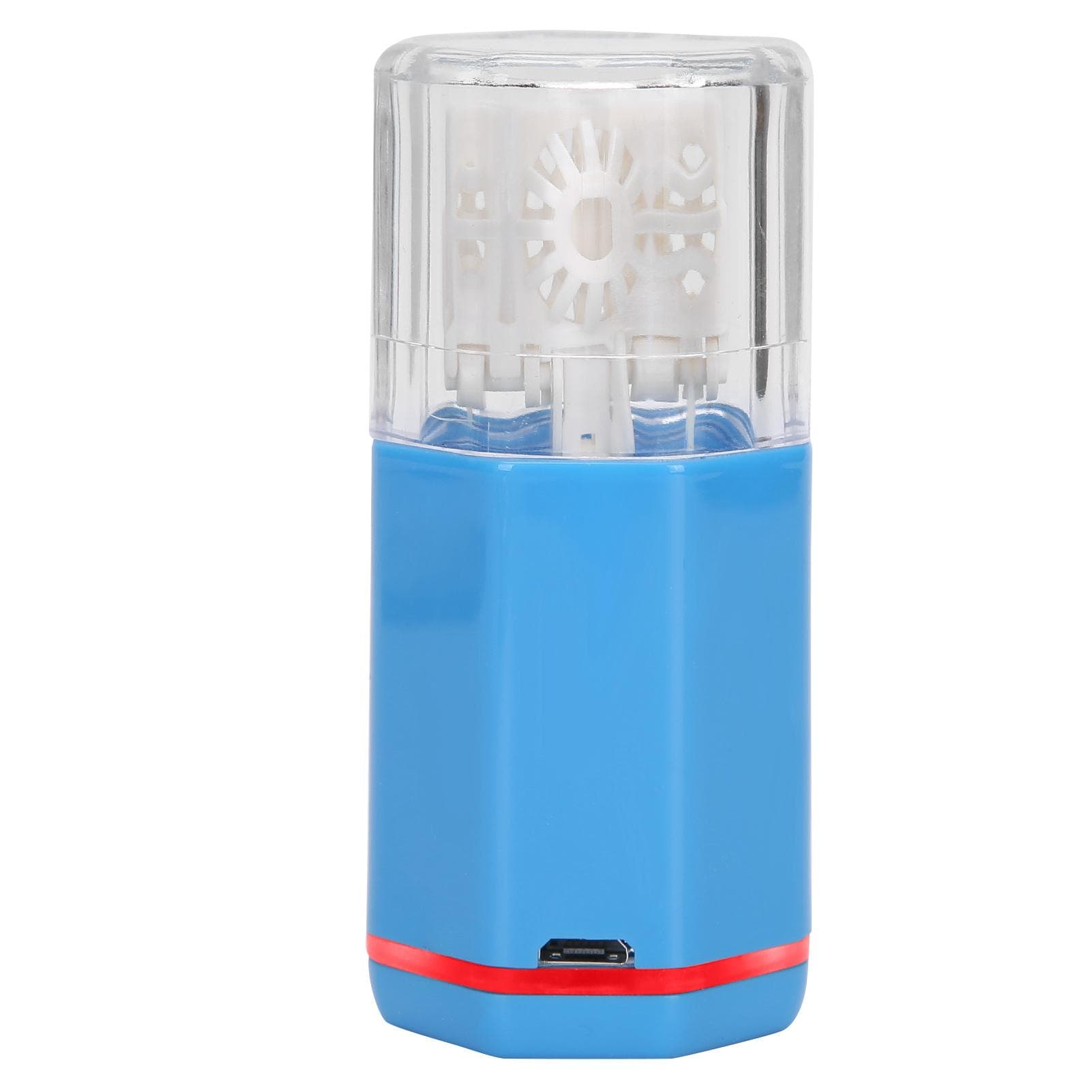 Contact Lens Washer Portable Contact Lenses Cleaning Tools Automatic Cleaner Bleu blue