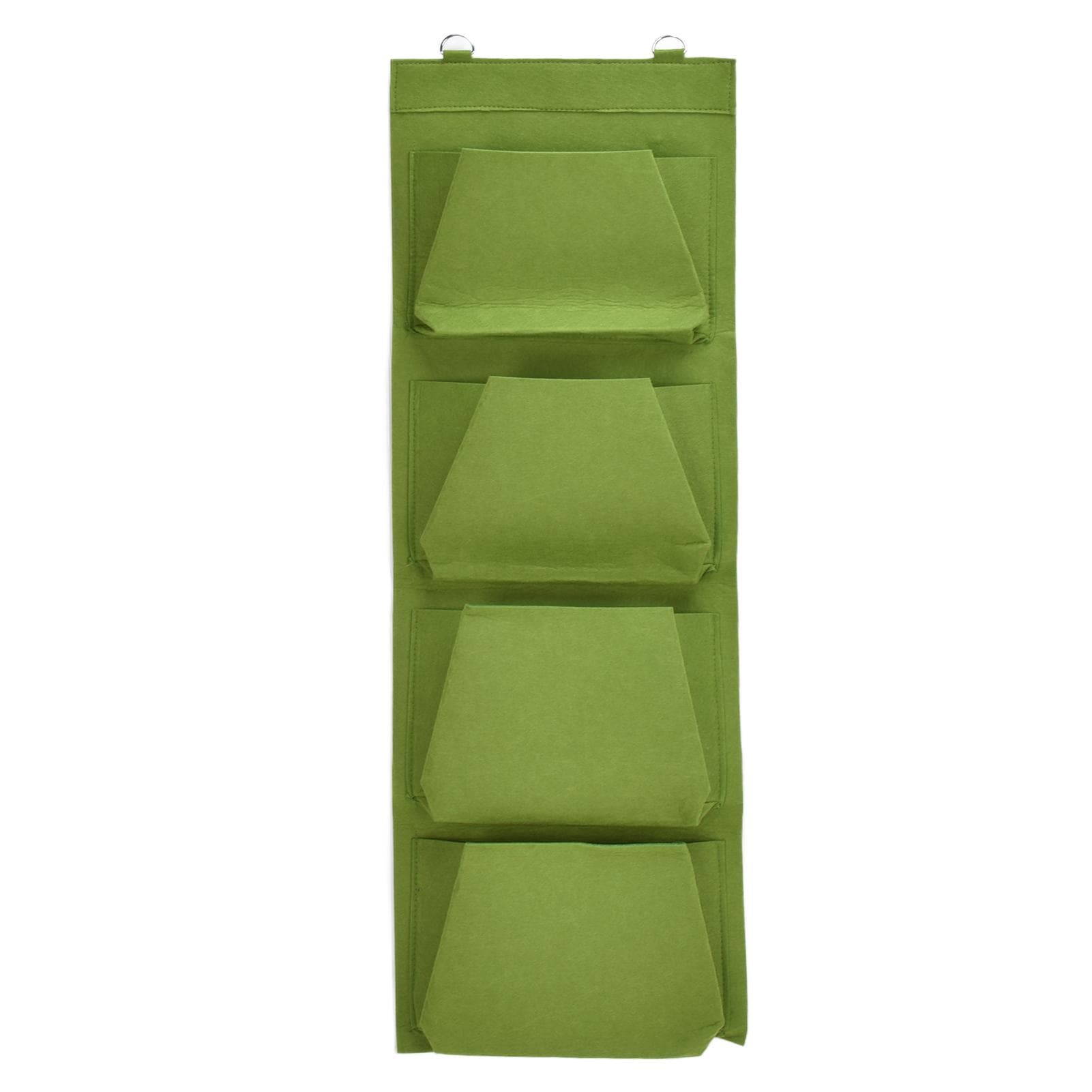 Degradable Wall Hanging Plant Bag Felt Grow Bag Flower Grow Pouch Planter for Garden Courtyard