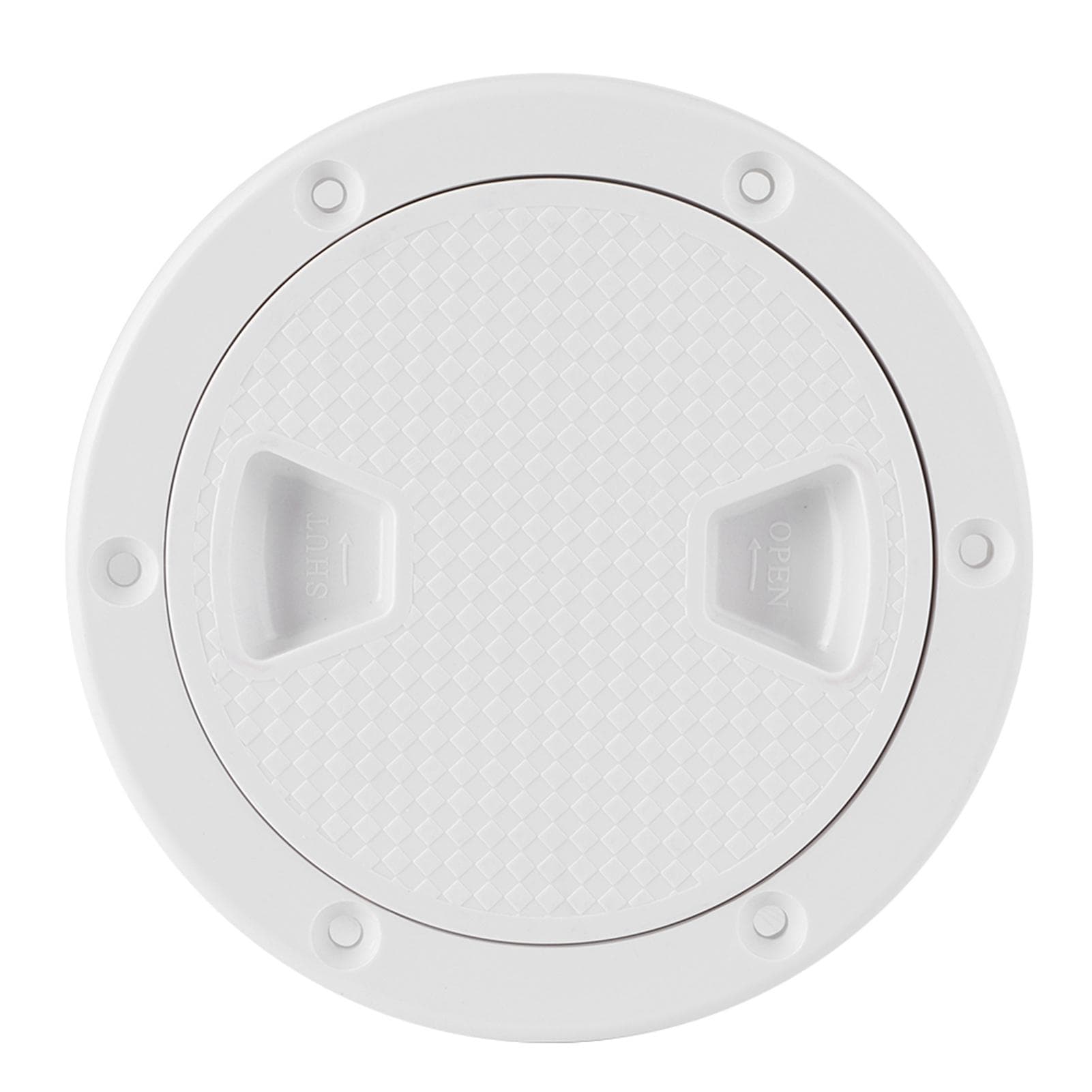 Marine ABS Rounded Deck Cover Inspection Hatch Yacht RV Boat Accessories4inch