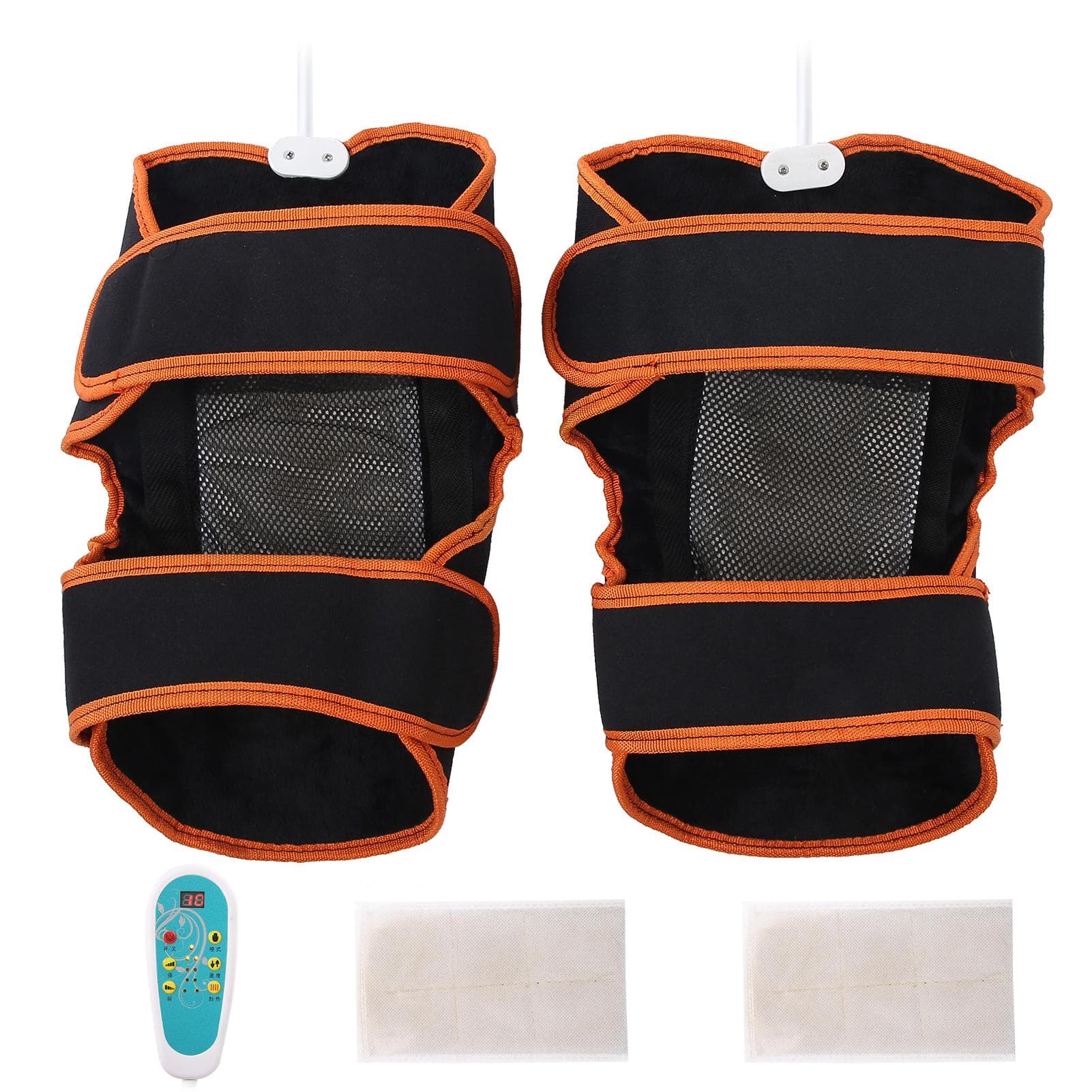 Knee Pads Electric Heating Brace Paint Relief Moxibustion Warmer Leg WrapUK Plug 100‑240V UK Plug