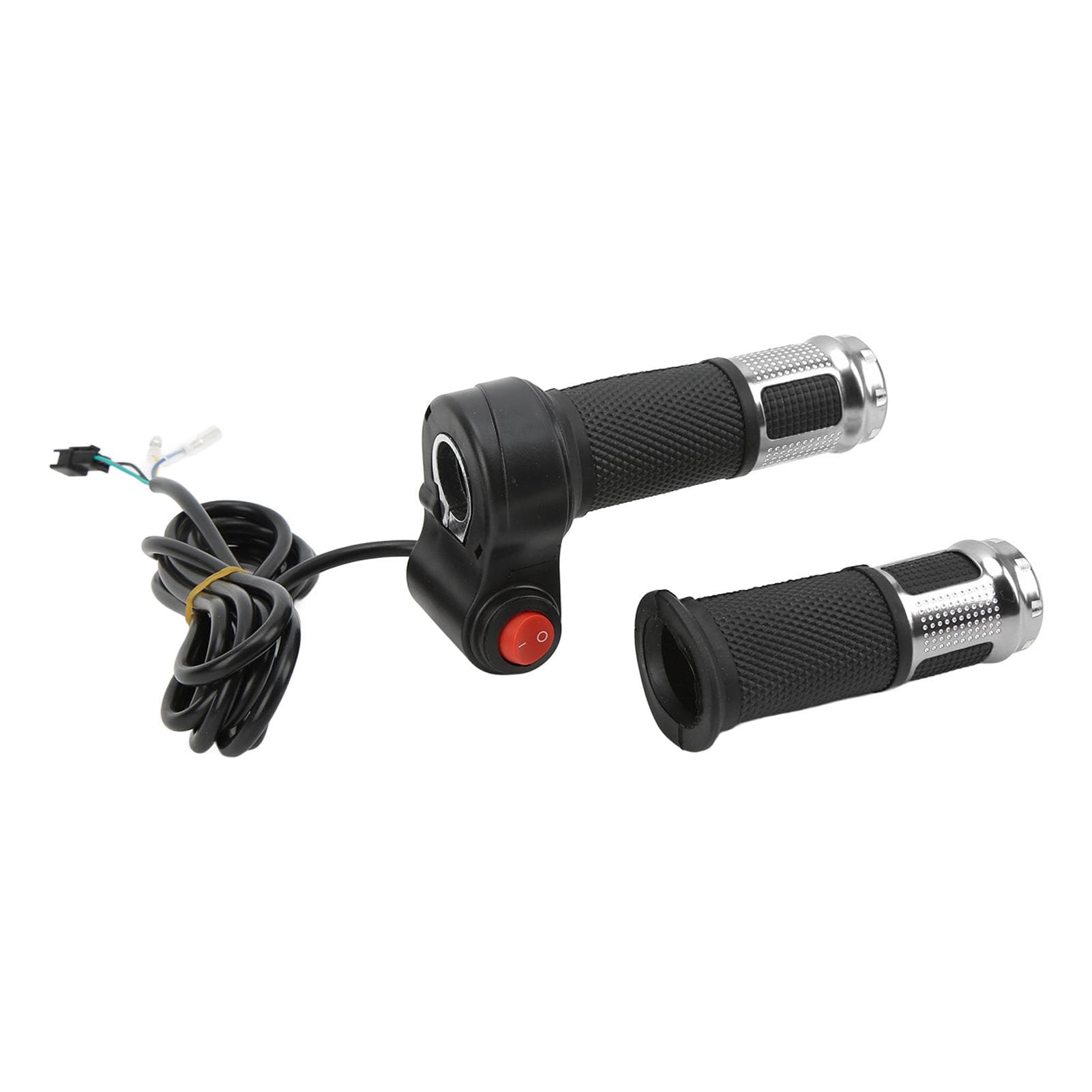 1Pair Twist Throttle Grips Bike Scooter Throttle Handle Grip Speed Governing for Electric