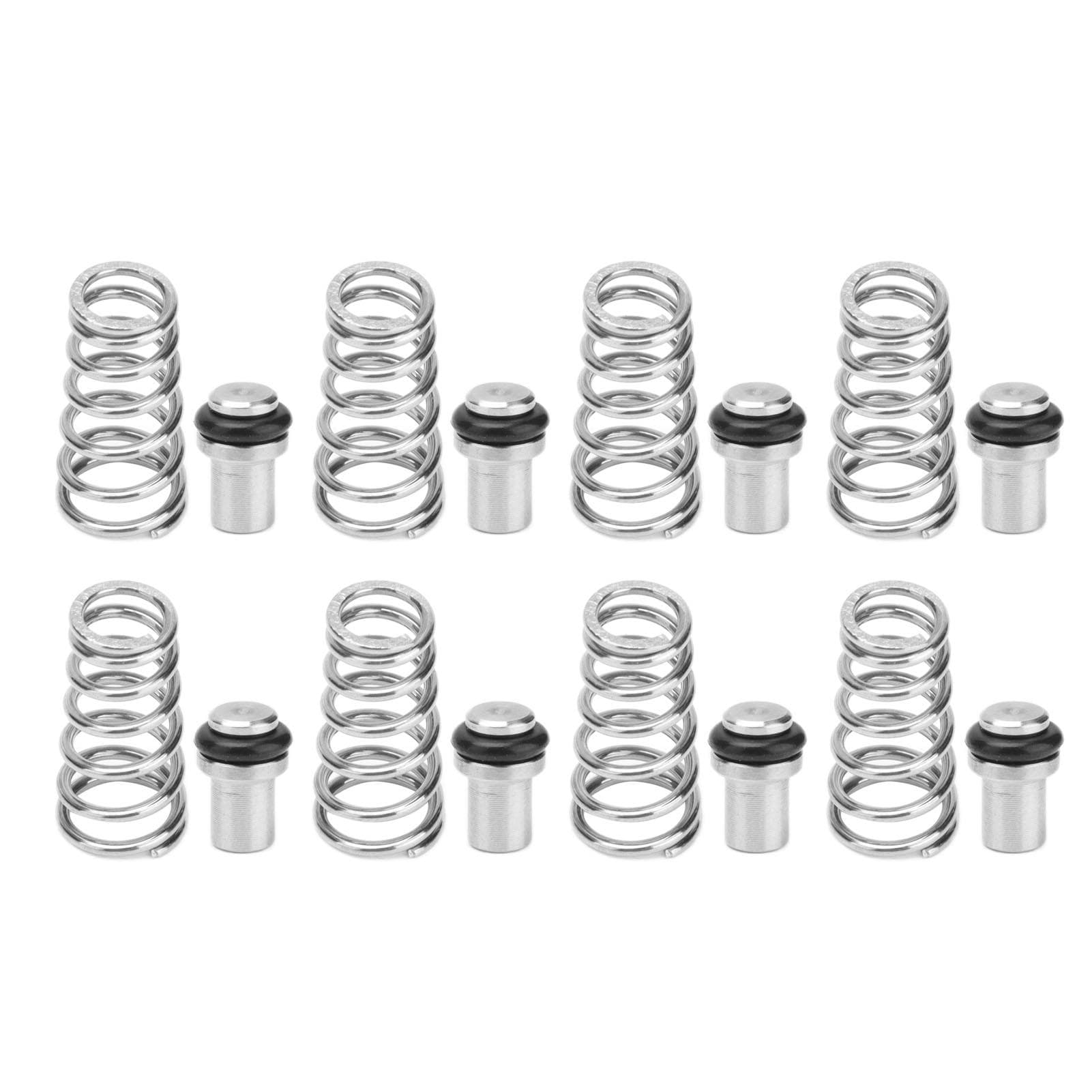 8Pcs Poppet Valve Good Airtightness No Leakage Corrosion Resistant Easily Use Install Ball Lock
