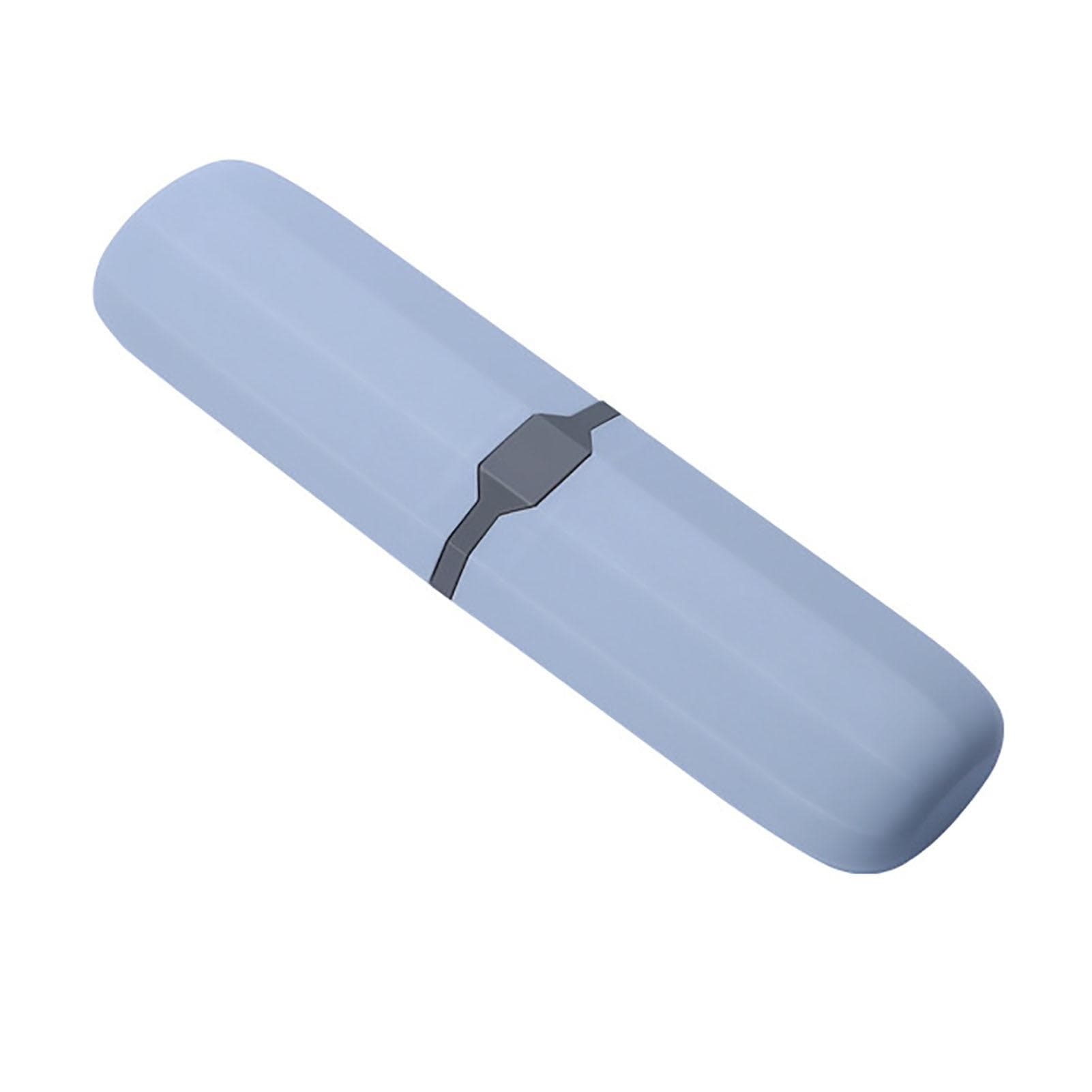 Portable Travel Toothbrush Case Plastic Multipurpose Toothbrush Container Storage Box for Traveling