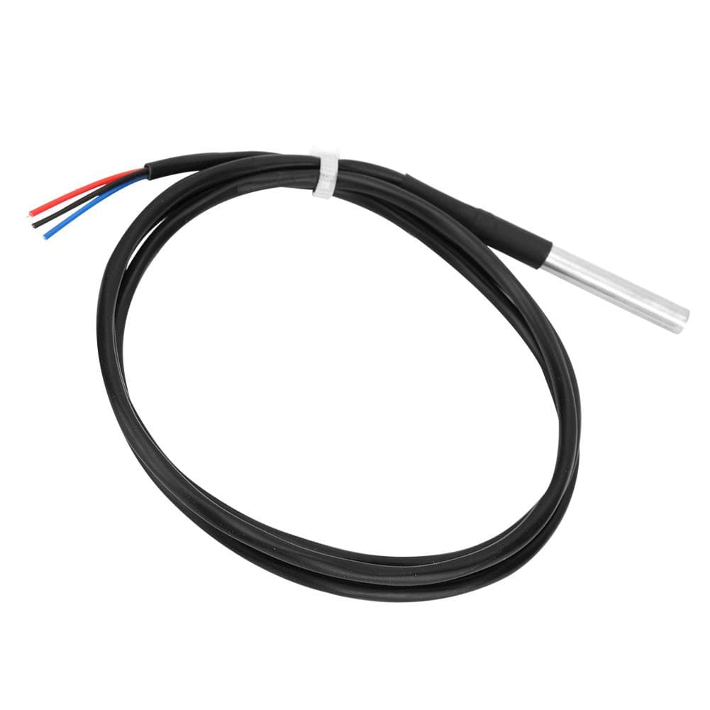 Waterproof Temperature Probe Temperature Sensor Digital Thermometer Thermal Probe 1M