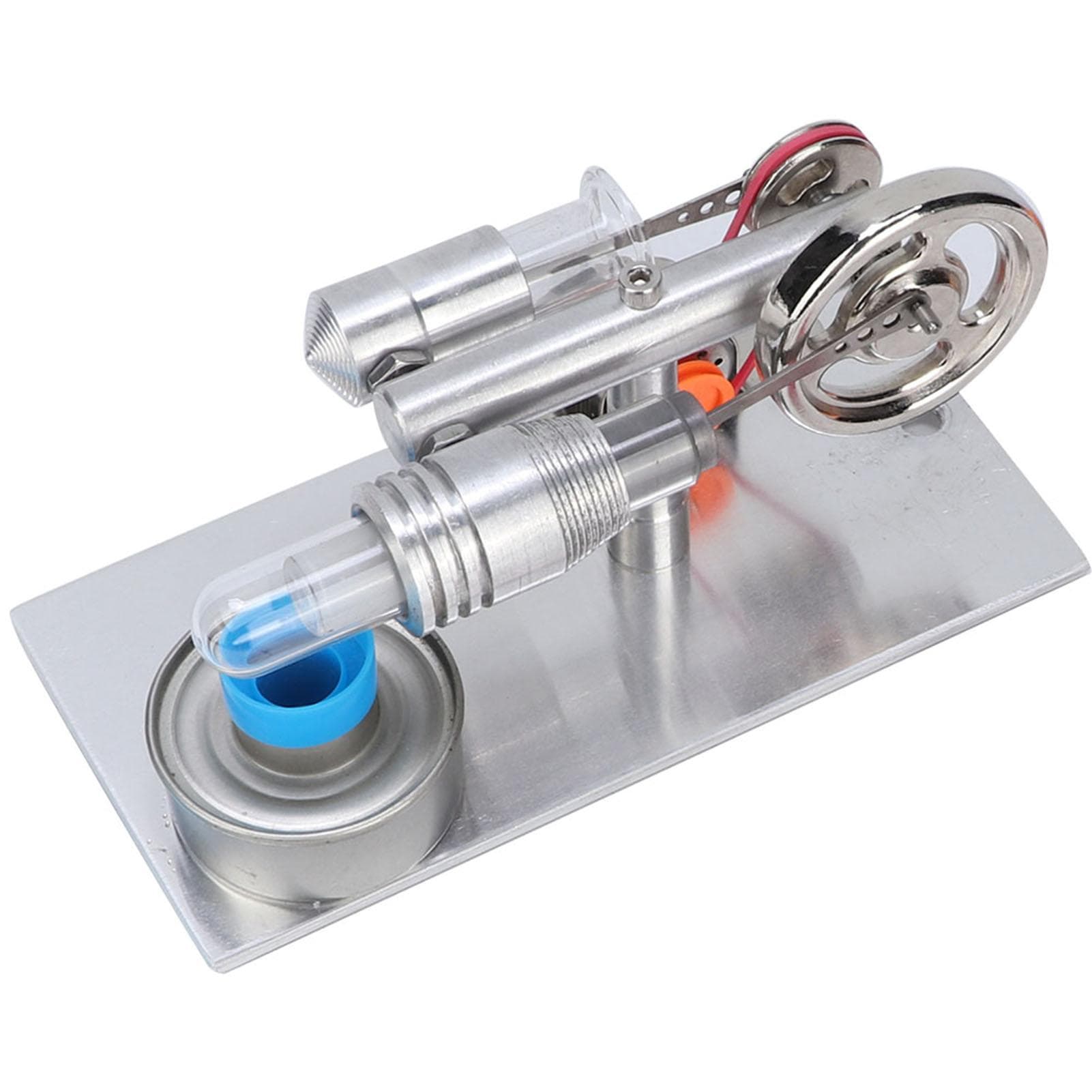 T Type Fan Stirling Engine Miniature Hot Air Power Generator Physics Lab Teaching Model