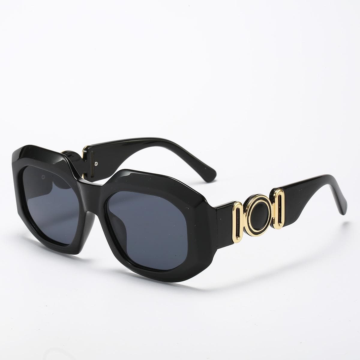 Fashion Square Vintage Sunglasses UV400 Retro Driving Fishing Luxury Brand Designer Sun Glasses for Men Women
