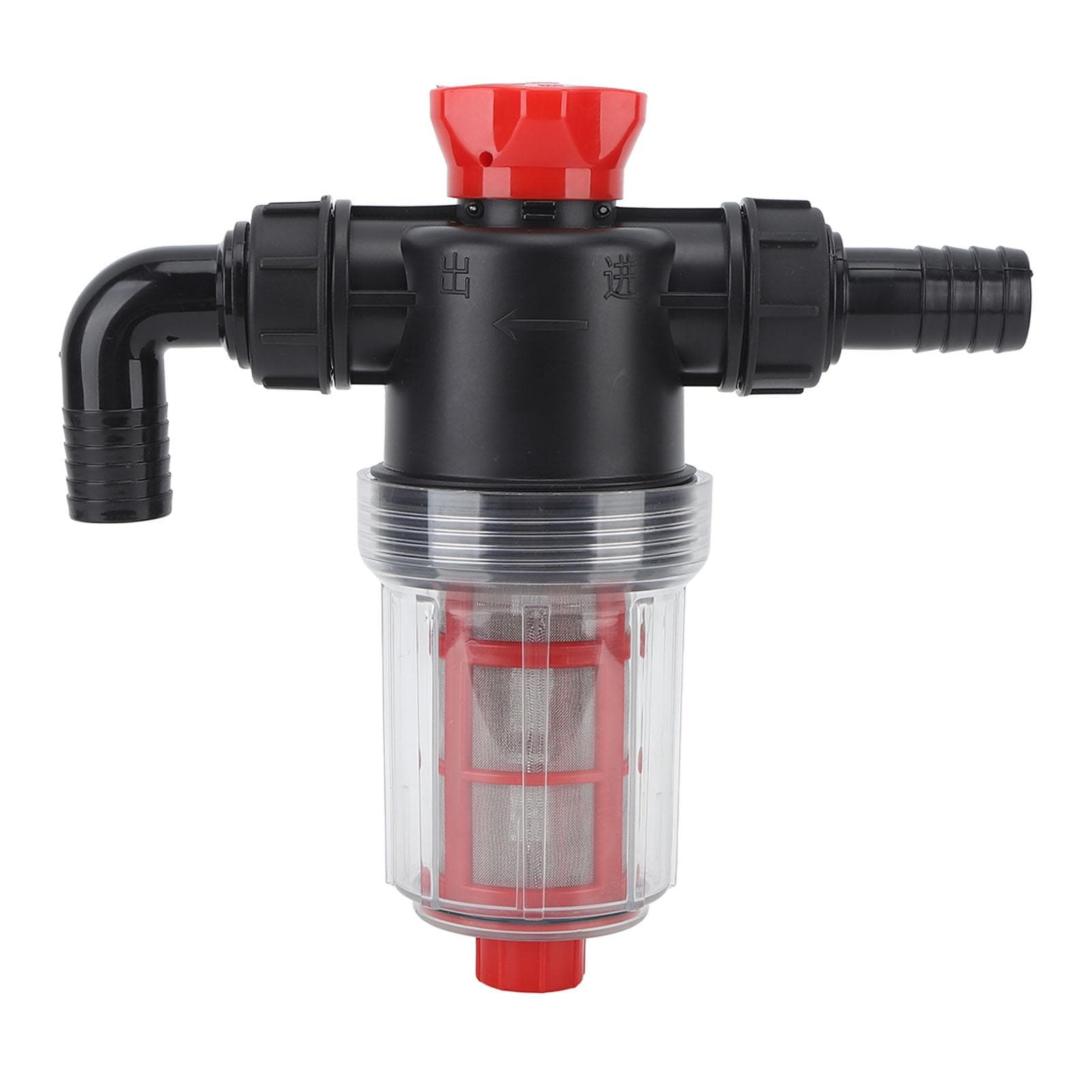 Irrigation Water Pump Filter Fine Mesh Double Layer Filtration High Flow Inline Strainer for Garden