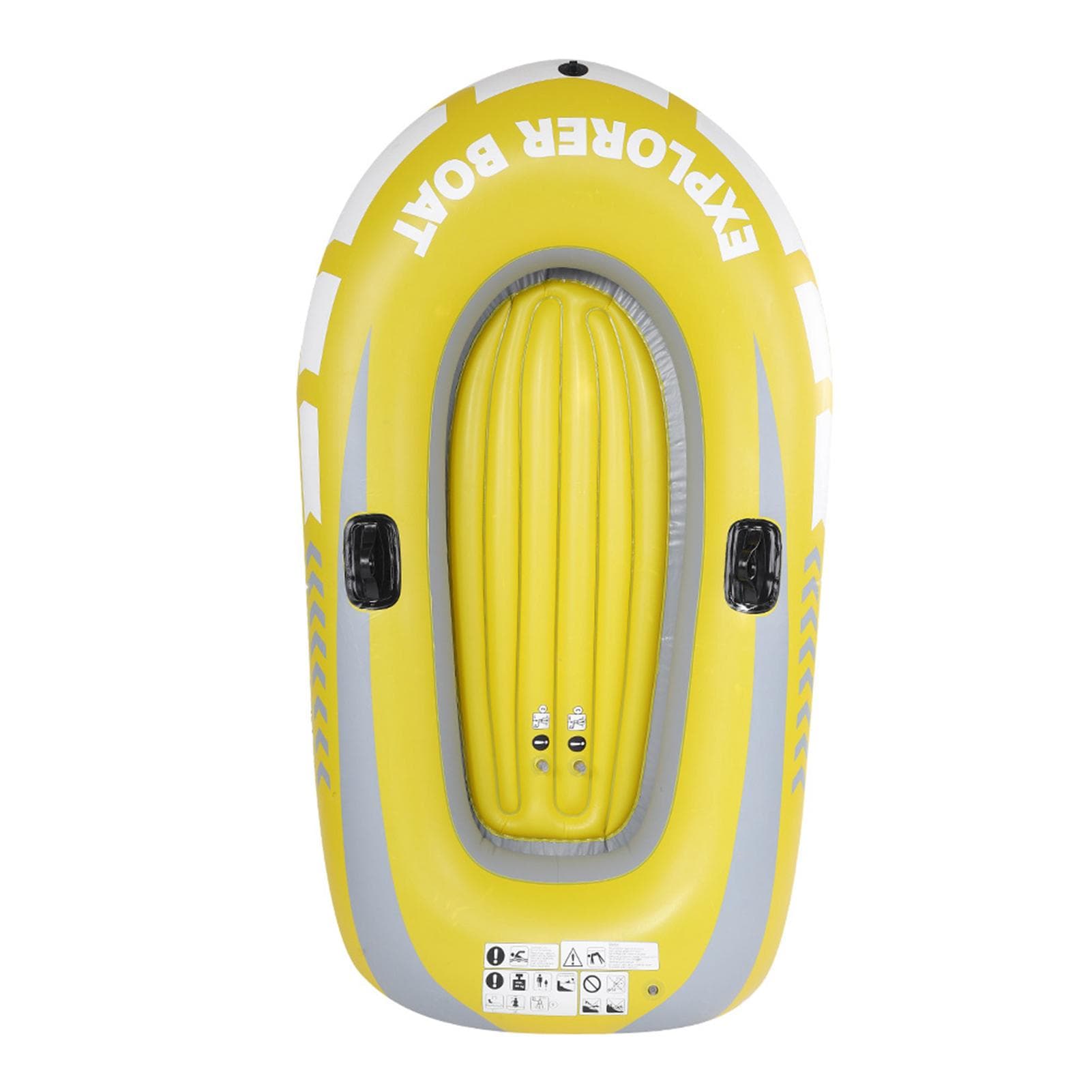 PVC Inflatable Kayak Canoe 2 Person Rowing Air Boat Fishing Drifting Diving