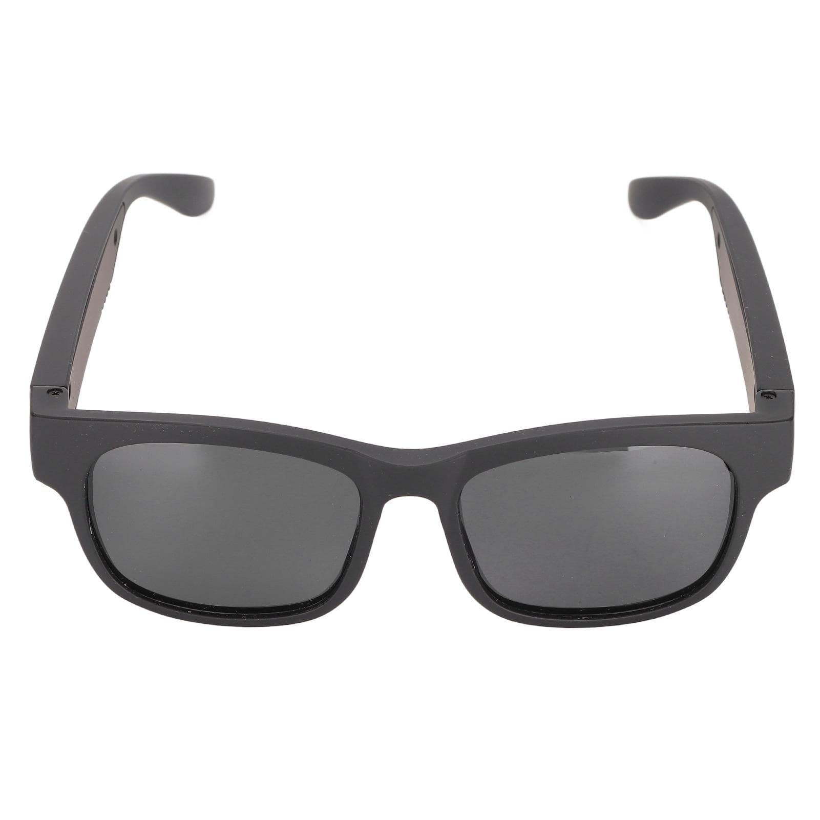 Smart Glasses Stereo Noise Cancelling Wireless Bluetooth Sunglasses with Headphone for Cycling black