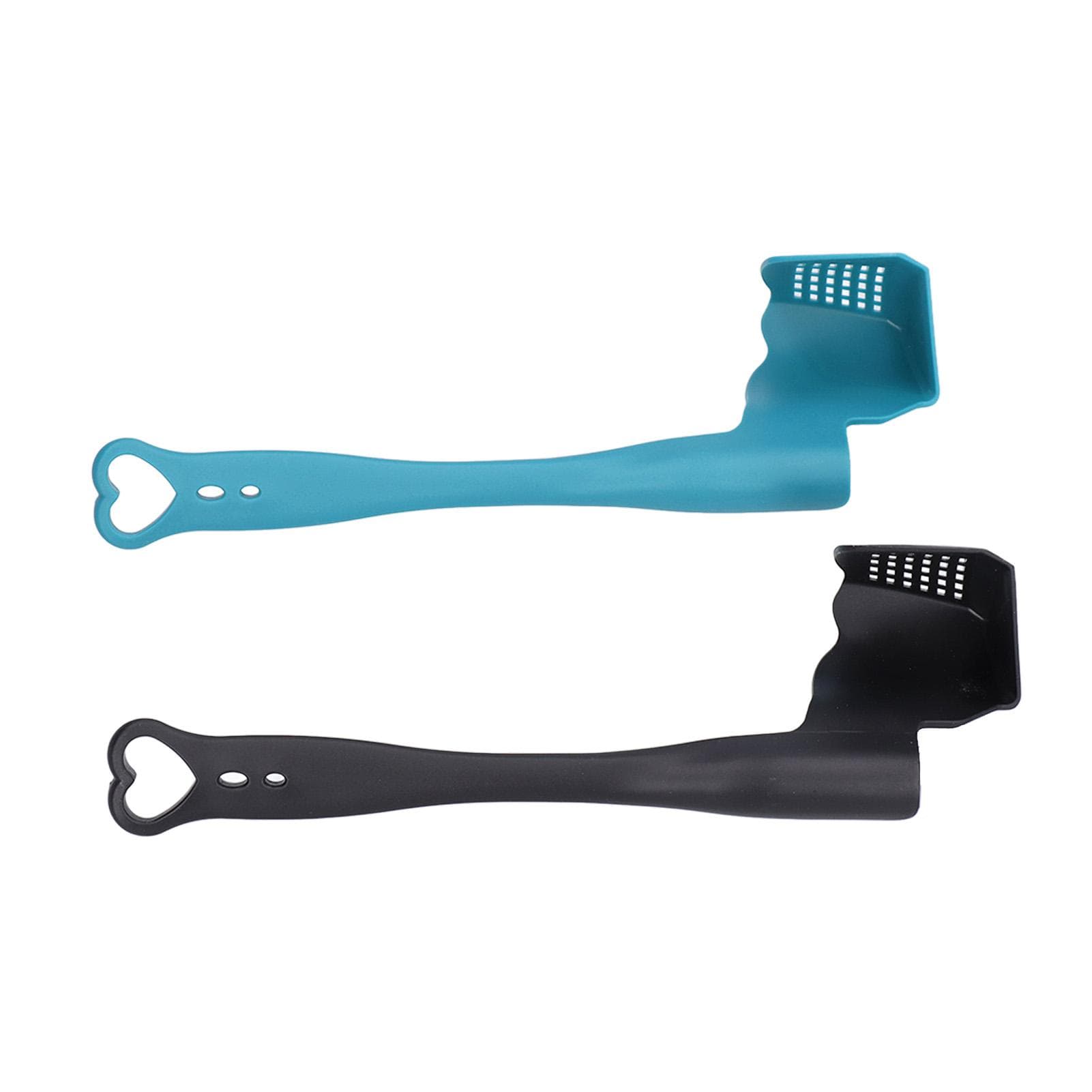 2Pcs Rotating Spatula Replacement for Vorwerk Thermomix BIMBY TM5 TM6 TM31 Blender Black Dark Green