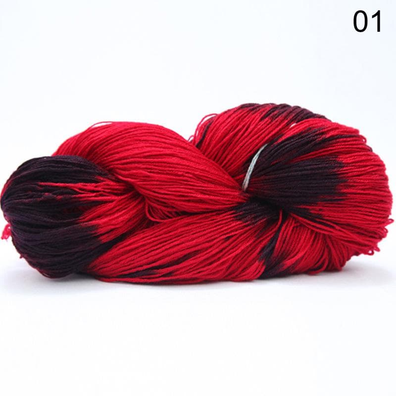 1Roll Warm Yarn Knitting Wool Multicolor Hand Crocheted DIY Crochet Knit Baby Scarf Soft 1