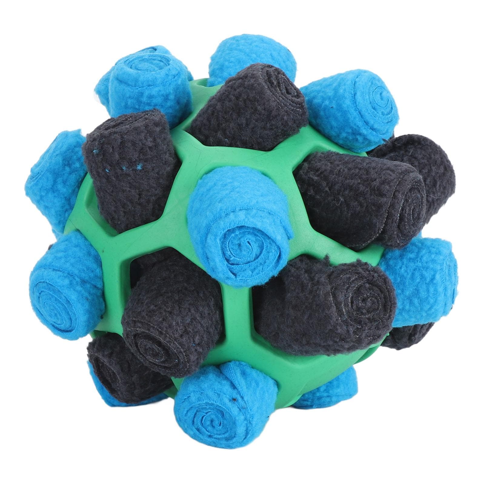 Dog Snuffle Ball Interactive Treat Dispensing Puppy Sniffing Puzzle Toy for Small Medium Large Dogs green
