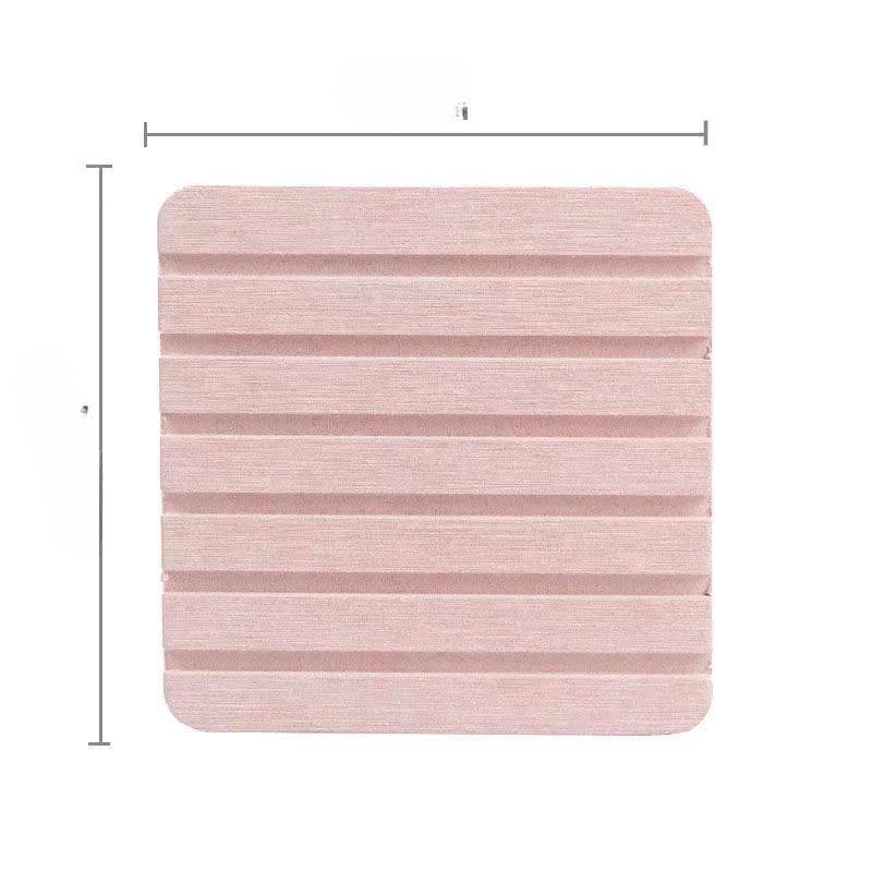 Diatomite Soap Dish, Fast Drying Soap Saver, Soap Bar Holder for Bath Shower, Self-Dry Soap Container Bathroom Accessories