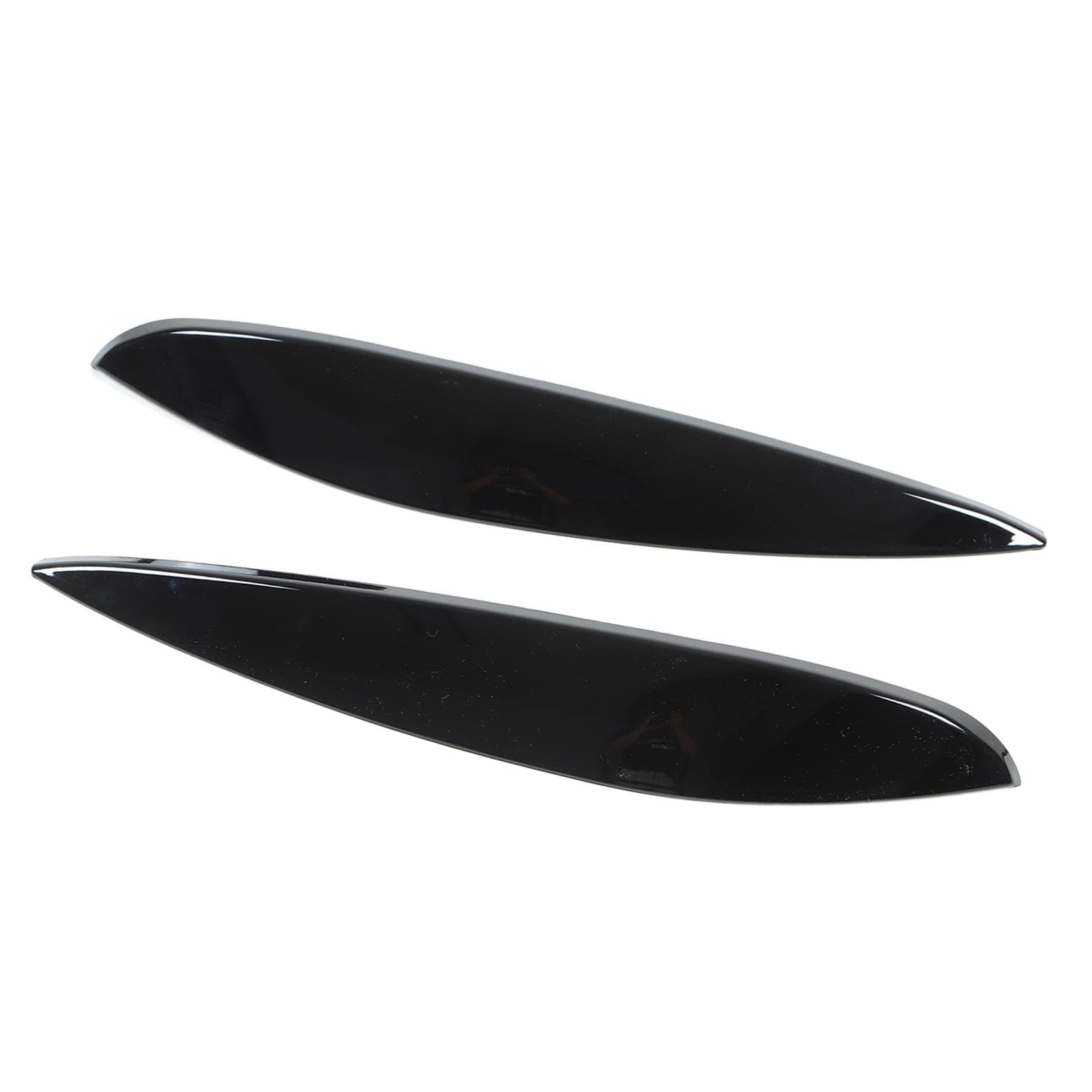 2pcs Headlight Eyebrow Left Right ABS Replacement for Benz Smart 453 Fortwo Forfour 2015?2020