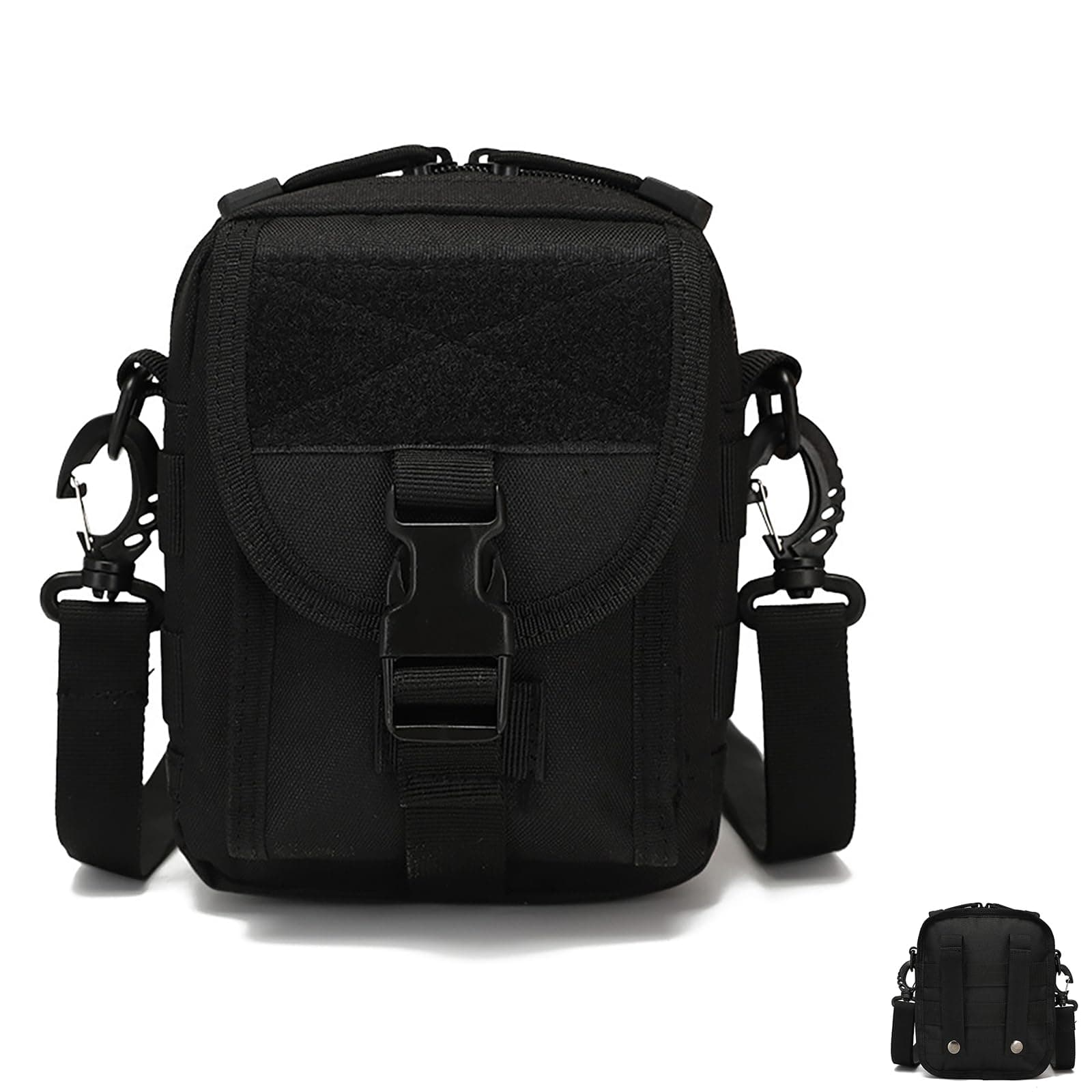 LUYING Waist Bag with Climbing Belt Bag for Multiple Storage Molle Large Capacity for Cell Phones and Crossbody Passport Skimming Travel Shoulder