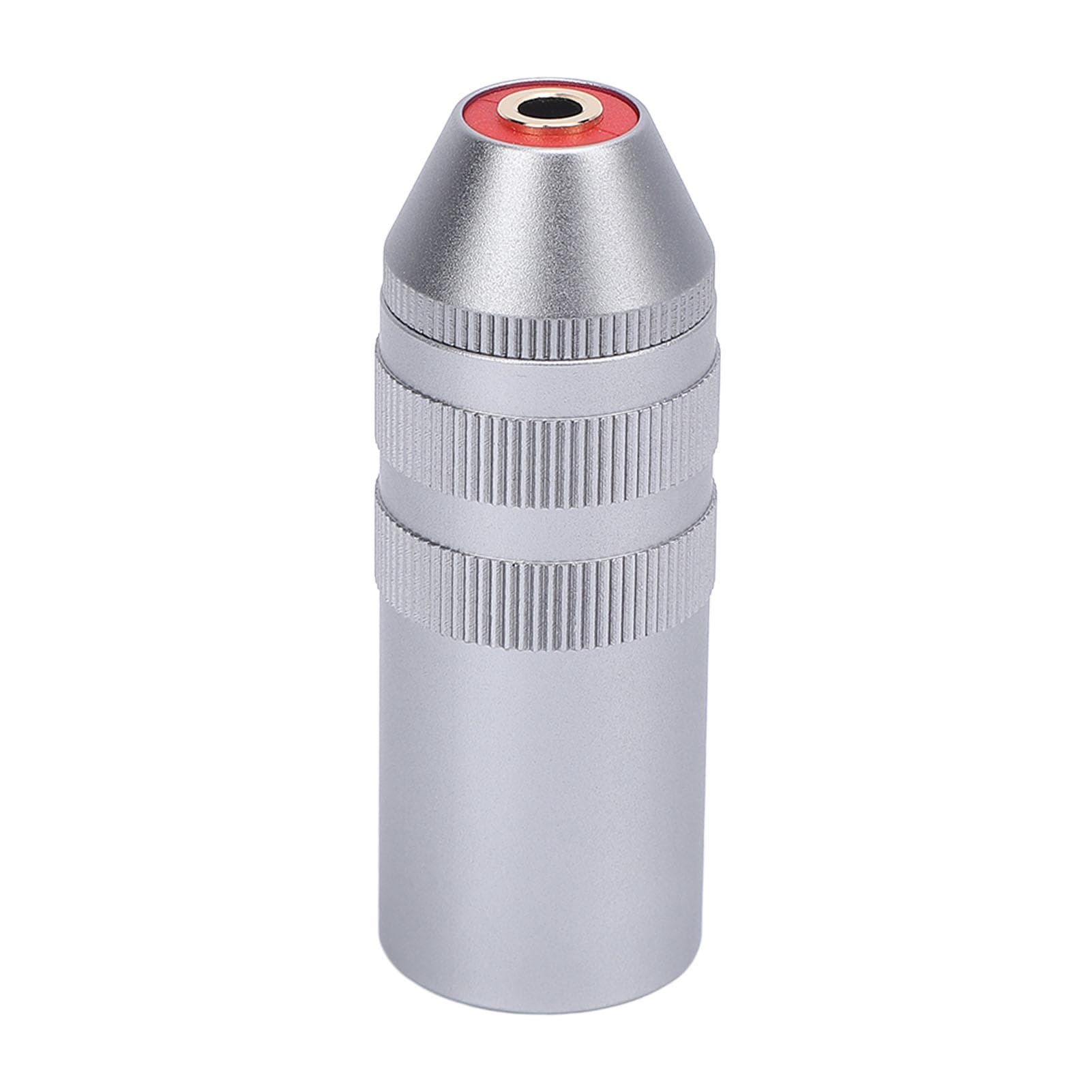 2PCS Microphone Mixer Adapter 4 Pin XLR to 3.5mm Female Balanced Stereo Jack Plug Cable Adapter