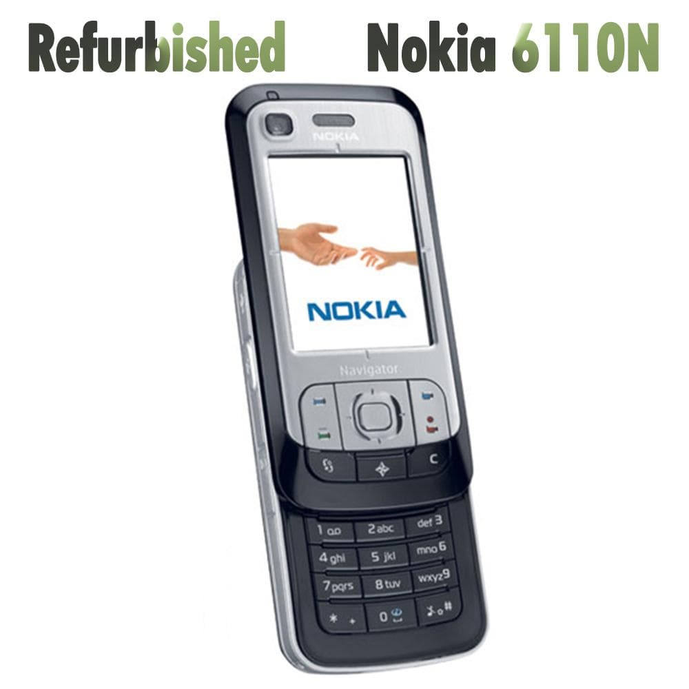Refurbished Nokia Original Nokia 6110 Navigator Mobile Phone With 1 SIM Simple Set black