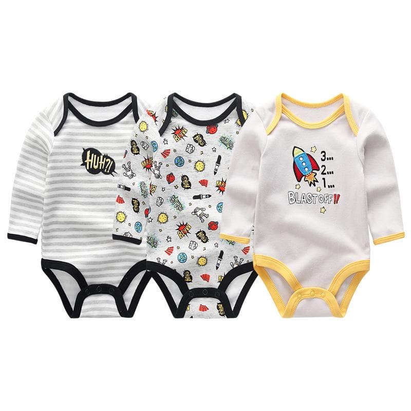 Unisex Baby Clothes Cotton Newborn Girl Boy Clothes Cartoon Infant Toddlers Jumpsuits Pajamas Clothing 6M