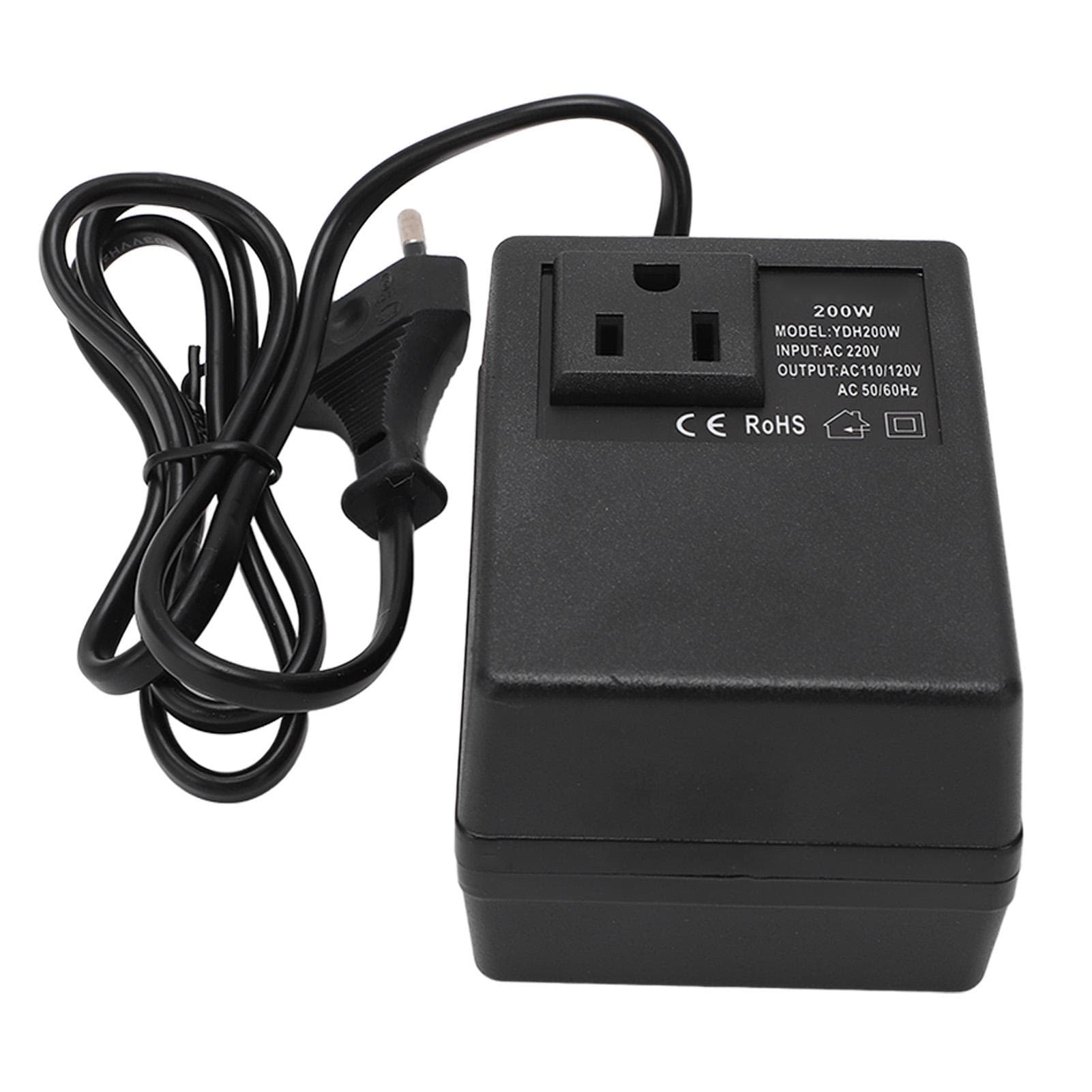 Travel Adapter with Voltage Converter Universal Travel Plug Adapter 200W Maximum