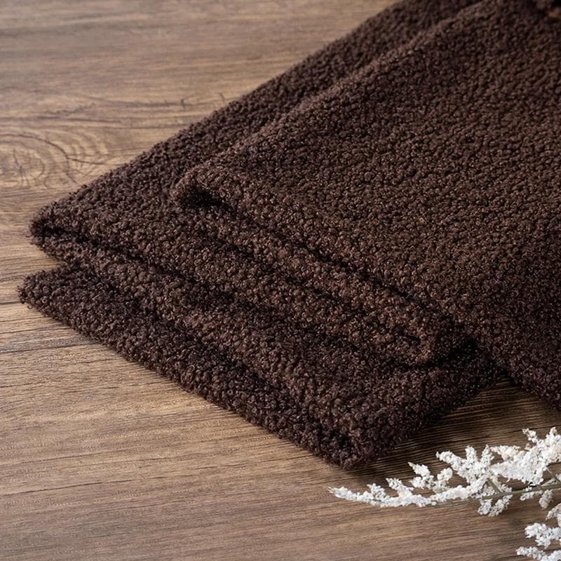 100x160cm Polar Fleece Cloth Polyester Autumn Winter Small Roll Teddy Cashmere Plush Fabric DIY Clothing Handmade Sewing 100x160cm
