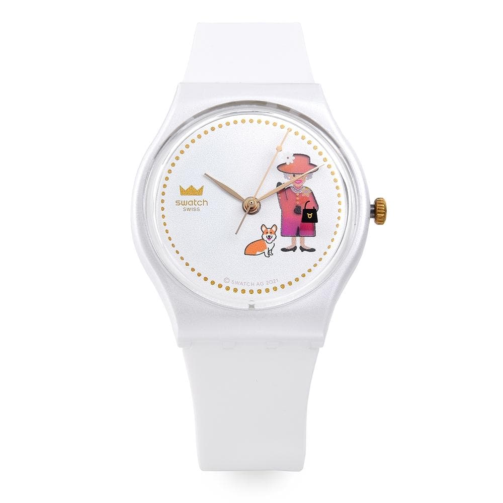 SWatch Gz711 Jubilee How Majestic Public Urethane Watch GZ711